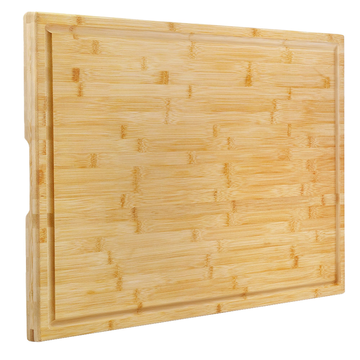Utoplike Bamboo Cutting Board 20 x 20 inch, Large Wood Chopping Boards