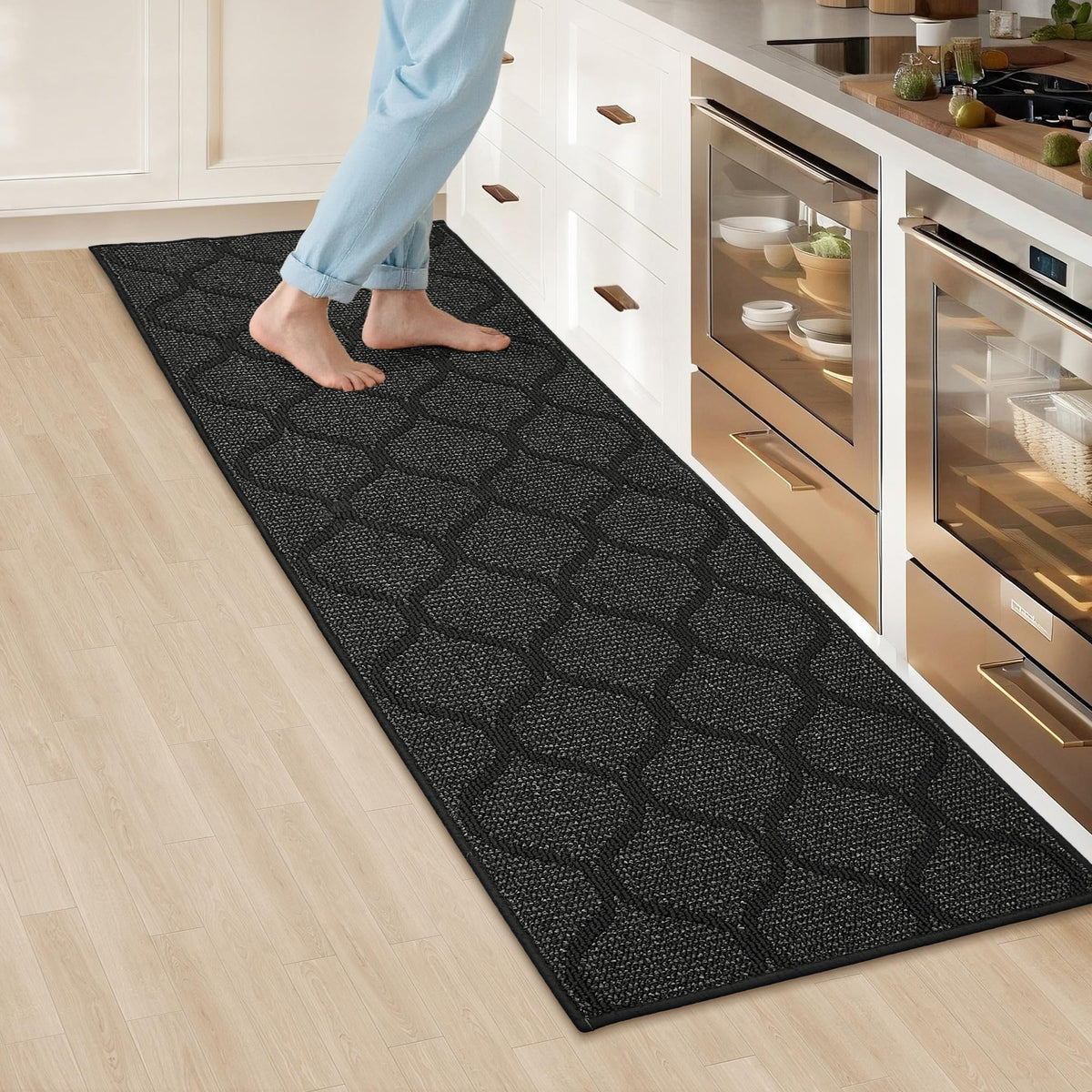 COSY HOMEER Kitchen Rugs Non Slip Washable 20"x32",Absorbent Kitchen Mat