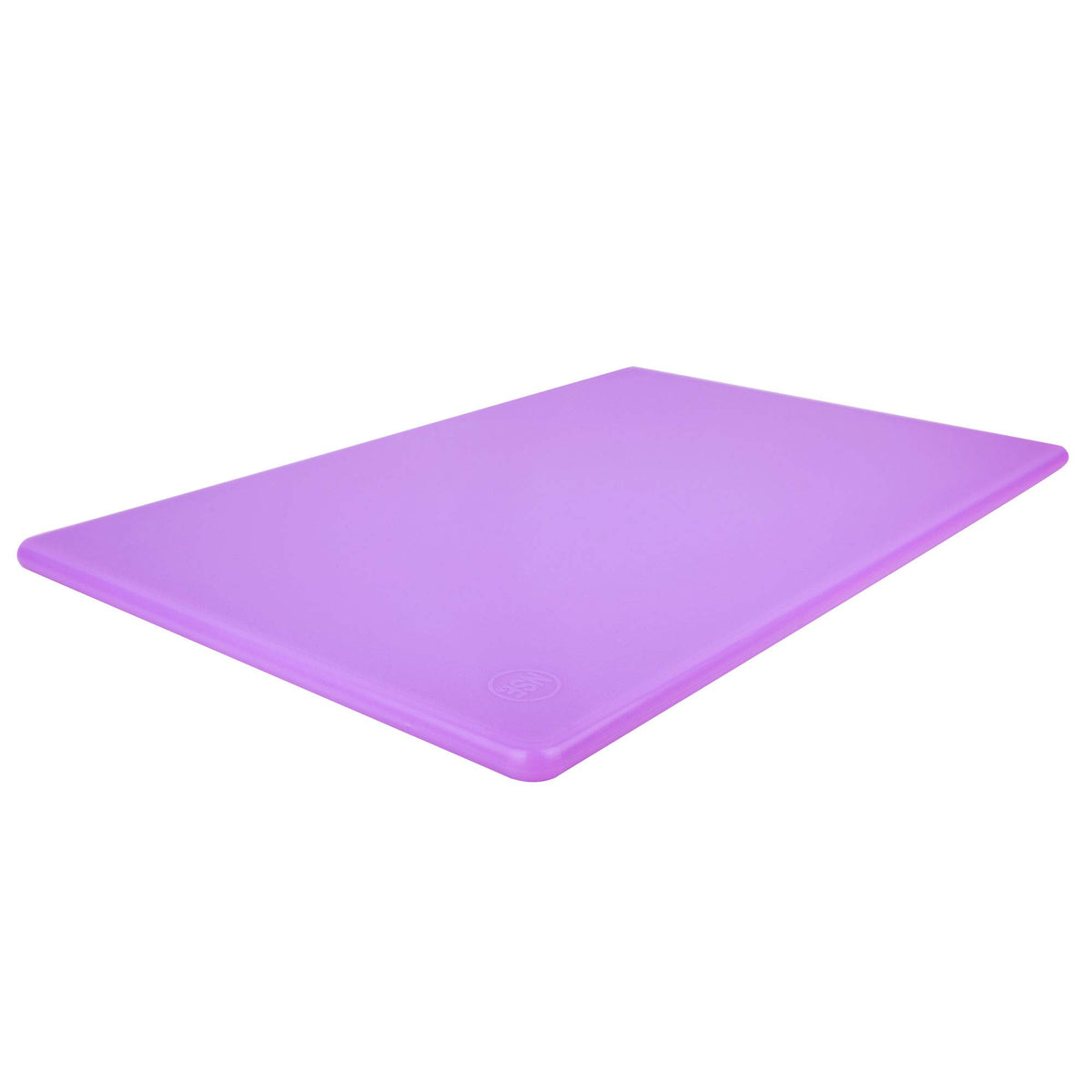 Thirteen Chefs 18x12 Black Cutting Board for Kitchen, 1/2" Thick Plastic