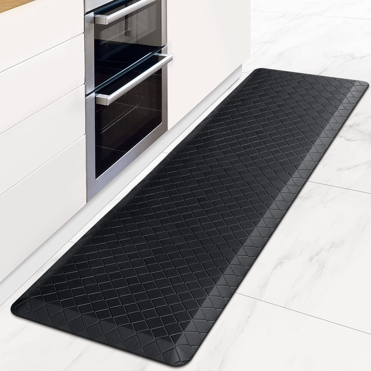 HappyTrends Kitchen Mats for Floor Cushioned Anti-Fatigue Kitchen Rugs