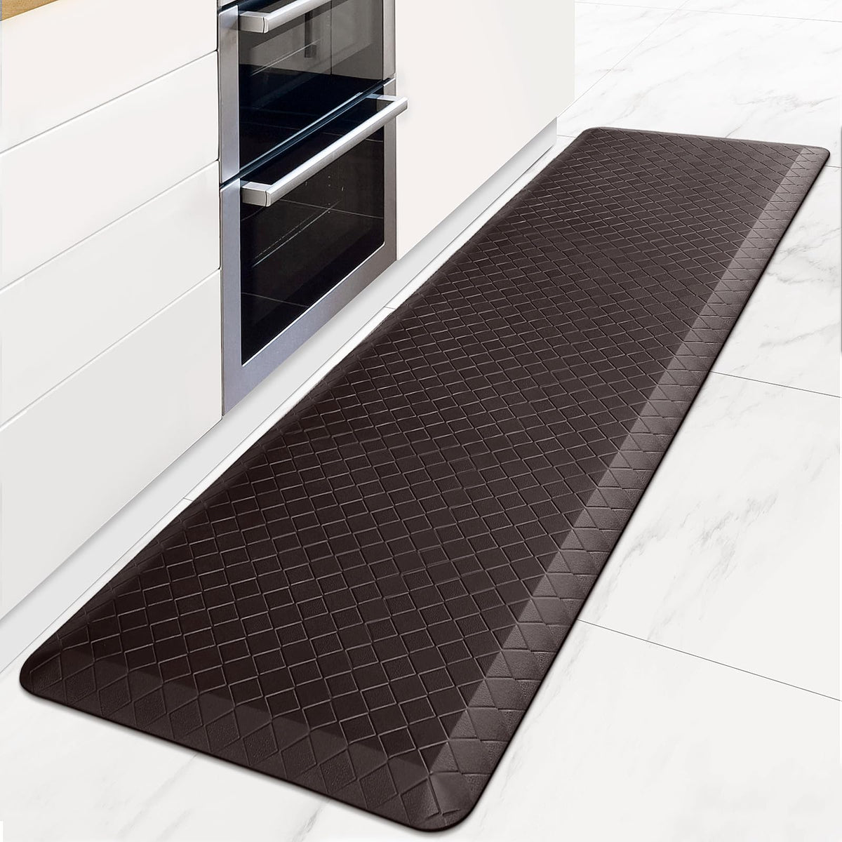 HappyTrends Kitchen Mats for Floor Cushioned Anti-Fatigue Kitchen Rugs