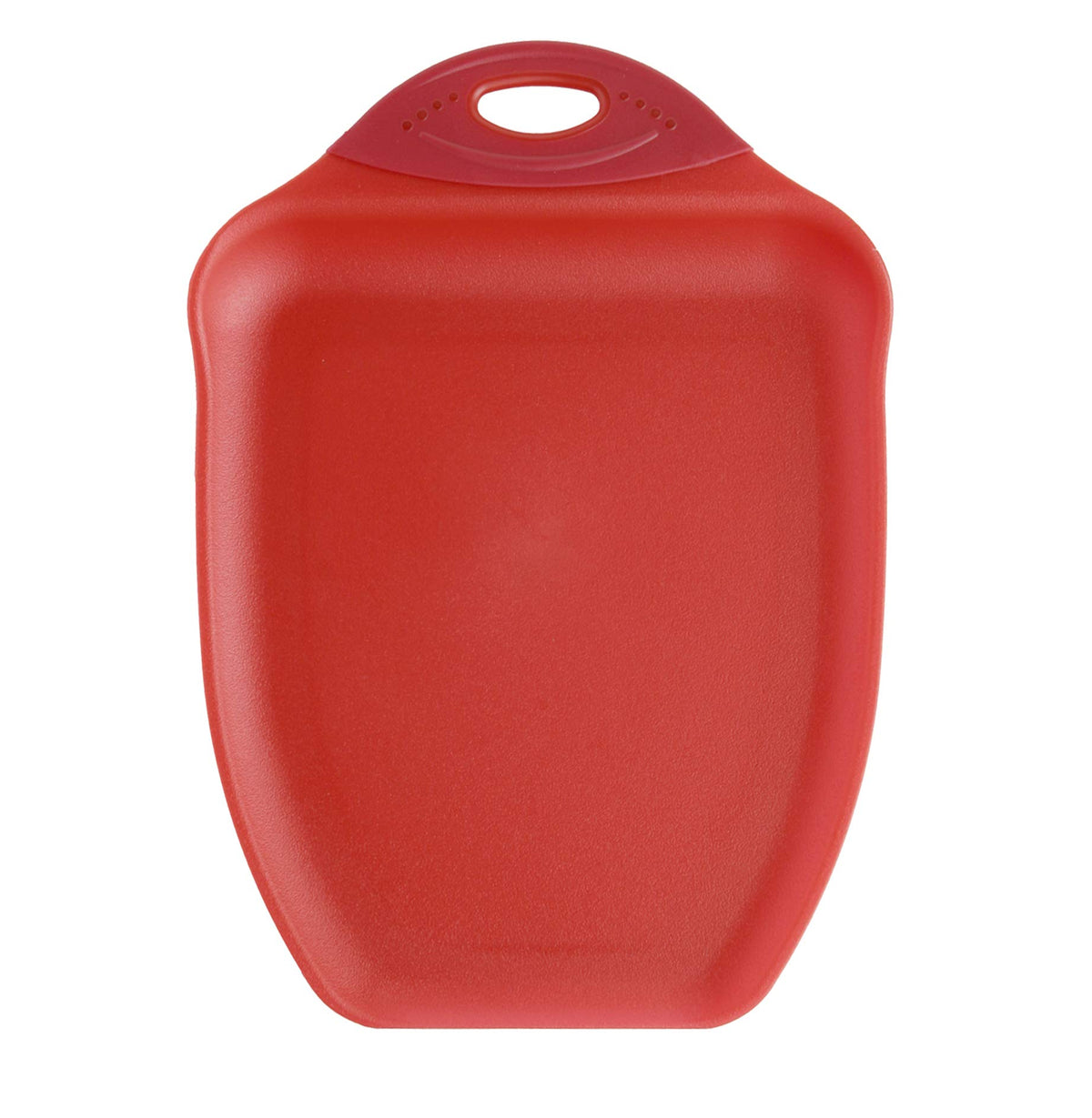 Dexas Chop & Scoop Cutting Board, 9.5 x 13 Inch, Solid Green, BPA-Free Dishwasher Safe Kitchen Prep Board with Handle