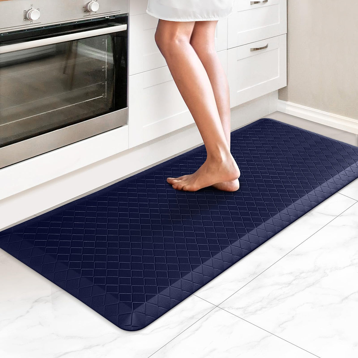 HappyTrends Kitchen Mats for Floor Cushioned Anti-Fatigue Kitchen Rugs