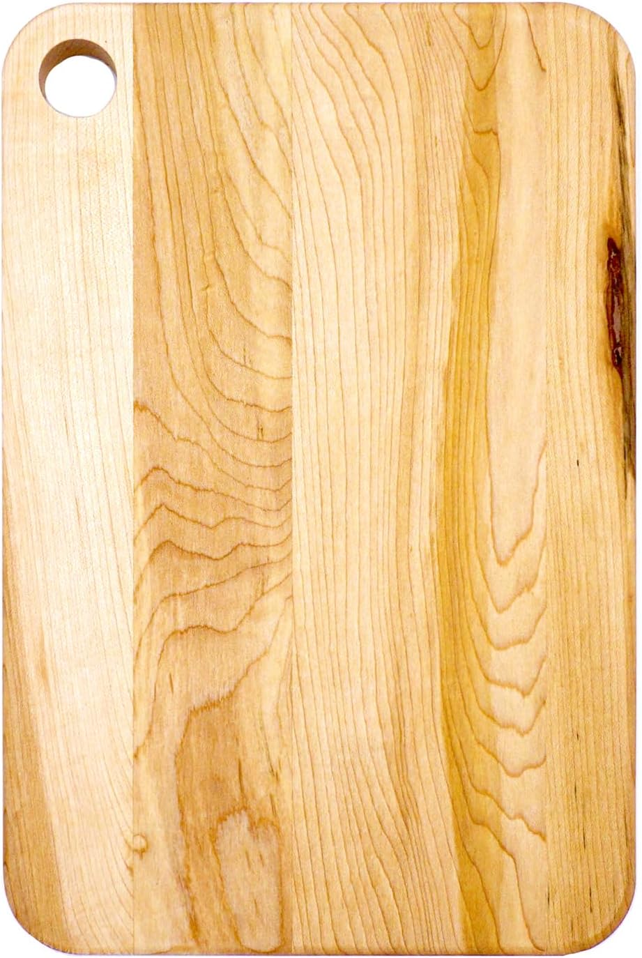 JK Adams Williston Medium Prep Cutting Board, Thick Maple Wood Cutting Boards For Kitchen - 14" x 10" x .75"