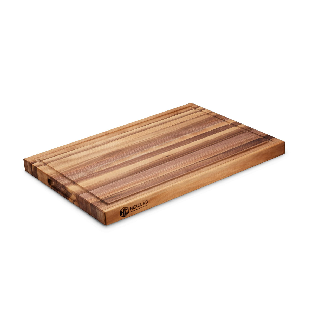 HexClad Rectangle Medium Walnut Wood Cutting Board, 15.75 x 11.75 Inches
