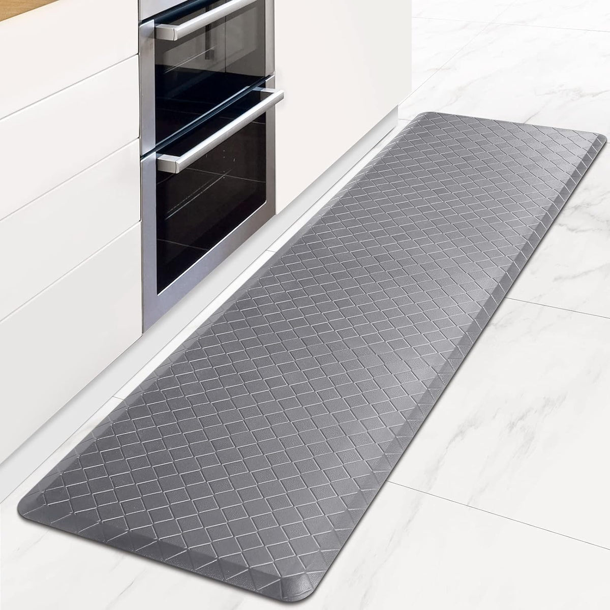 HappyTrends Kitchen Mats for Floor Cushioned Anti-Fatigue Kitchen Rugs