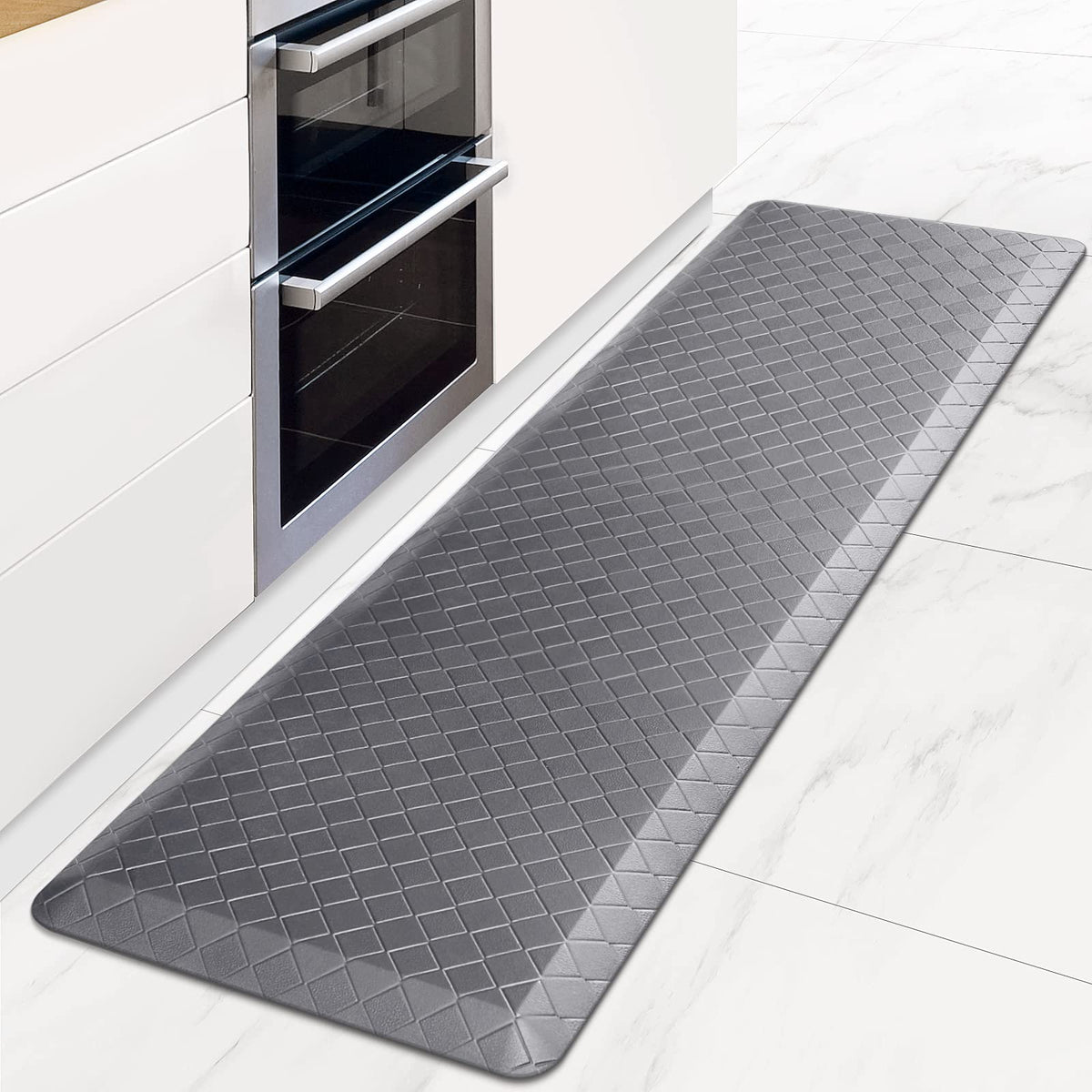 HappyTrends Kitchen Mats for Floor Cushioned Anti-Fatigue Kitchen Rugs