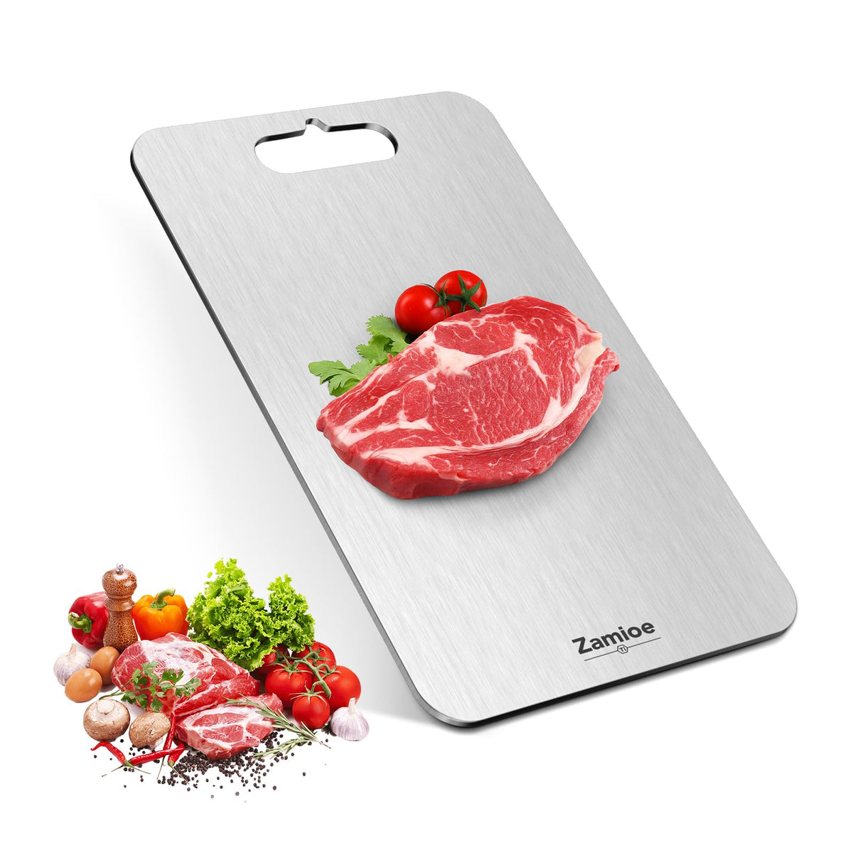 Titanium Cutting Board Set of 3 - Dishwasher Safe Cutting Board (M+L+XL)