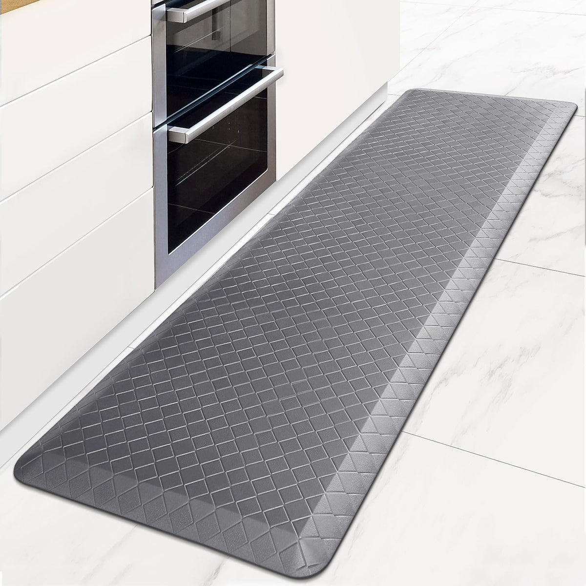 HappyTrends Kitchen Mats for Floor Cushioned Anti-Fatigue Kitchen Rugs