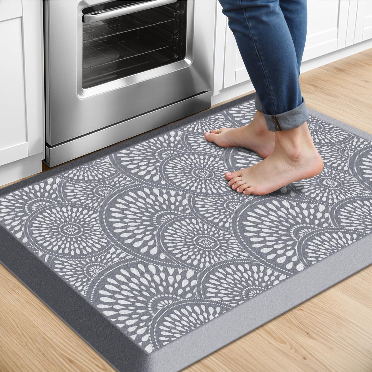 Mattitude Kitchen Mat, Waterproof Non-Slip Standing Mats and Rugs