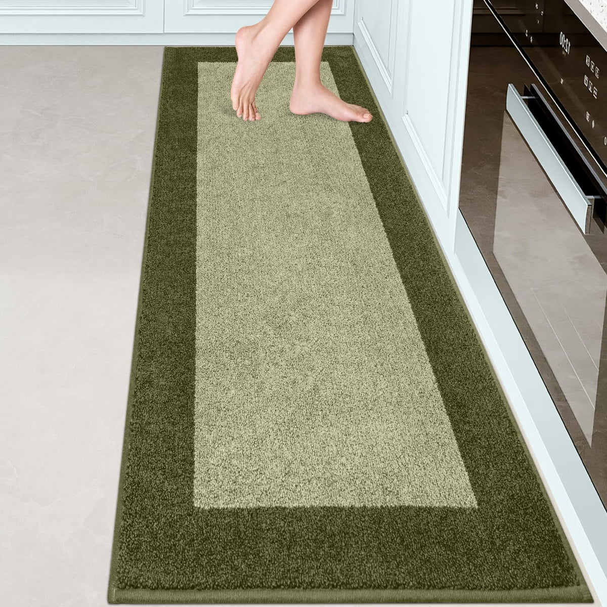 Kitchen Rug 24" x 36", Throw Rug for Hallway, Bathroom, Door