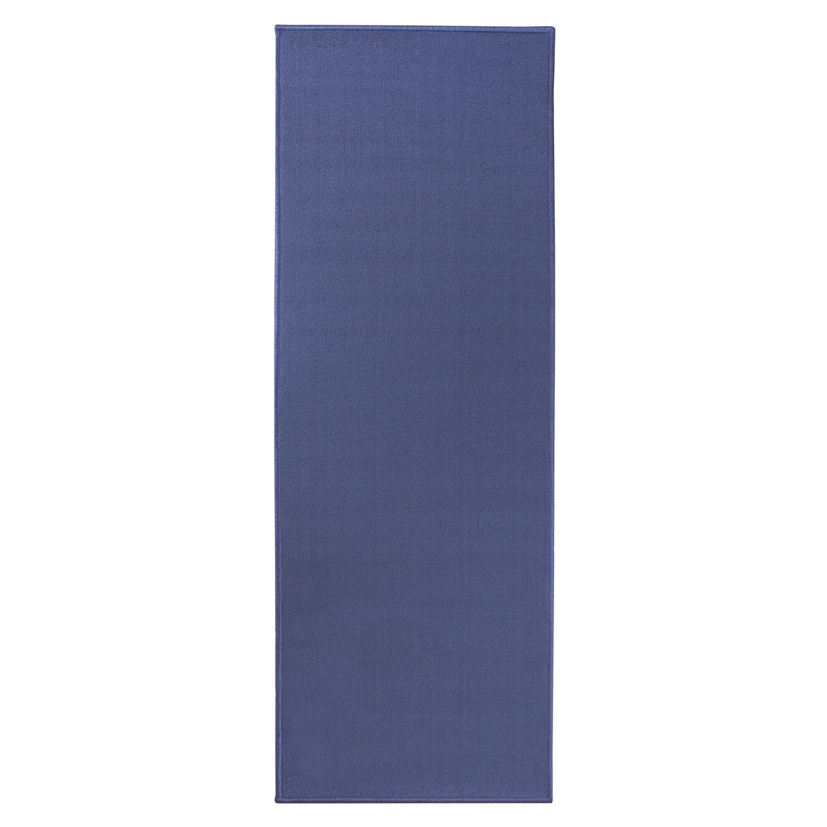 Ritz Solid Accent Rug: 18" x 30" Stain Resistant Kitchen or Living Room Floor Mat, Latex Backing, Machine Washable, Red