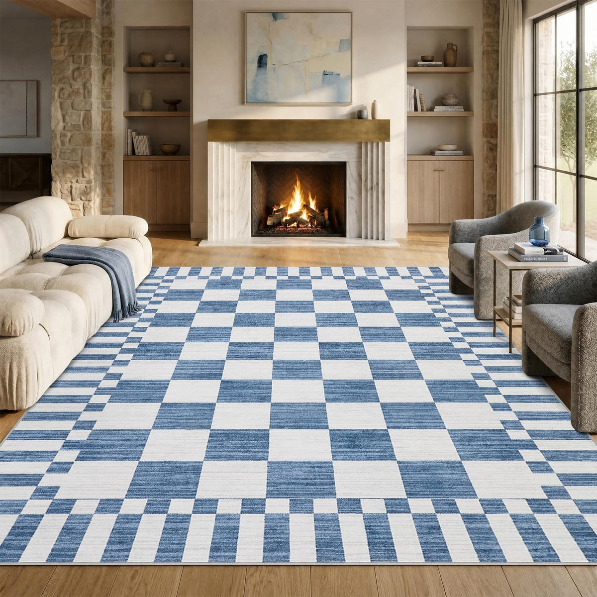 GarveeHome 2x6 Kitchen Runner Rug Non Slip Washable Runner Rug for Hallway