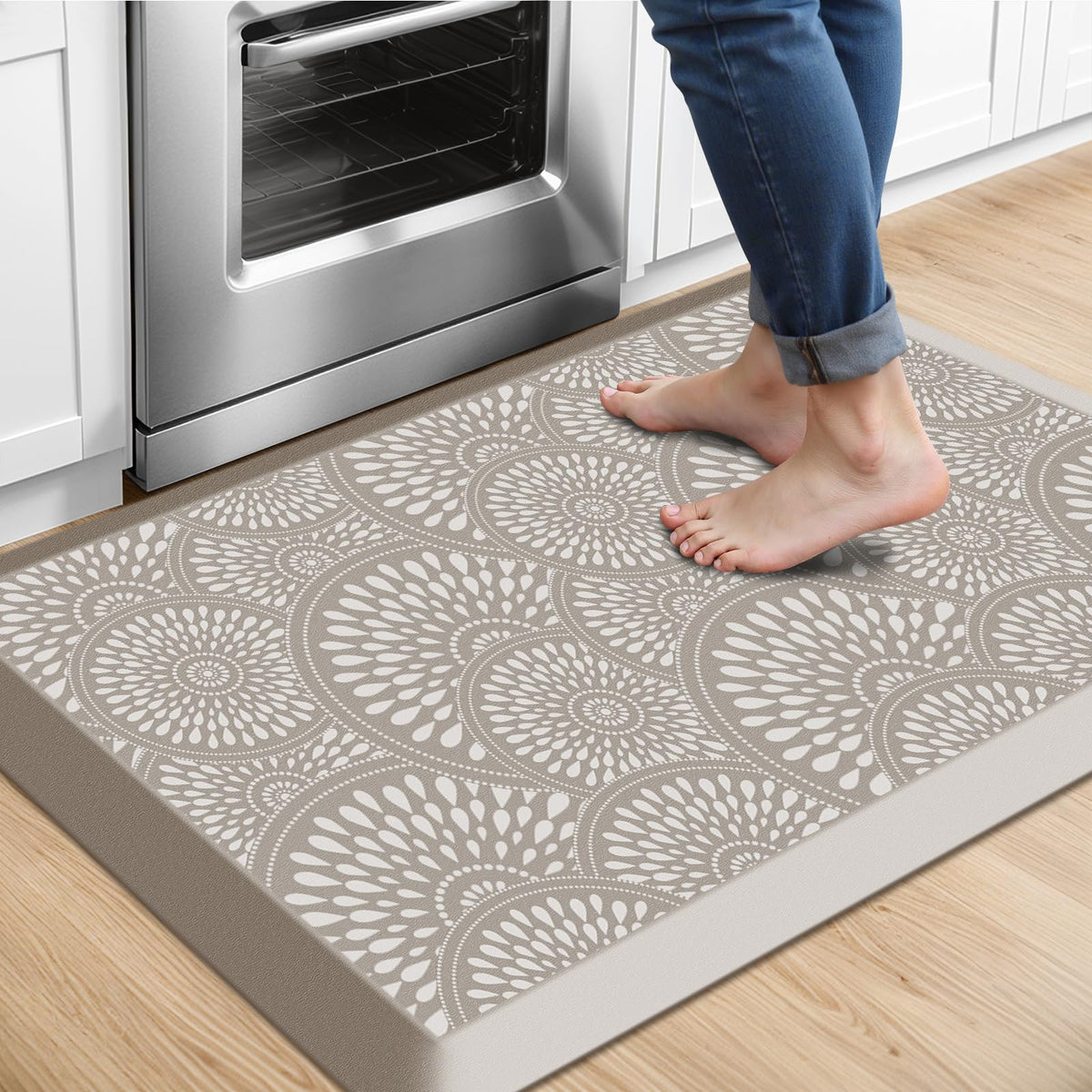 Mattitude Kitchen Mat, Waterproof Non-Slip Standing Mats and Rugs