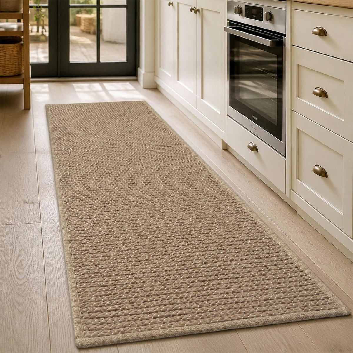 PADOOR Kitchen Rugs Non Slip Washable Kitchen Mats for Floor