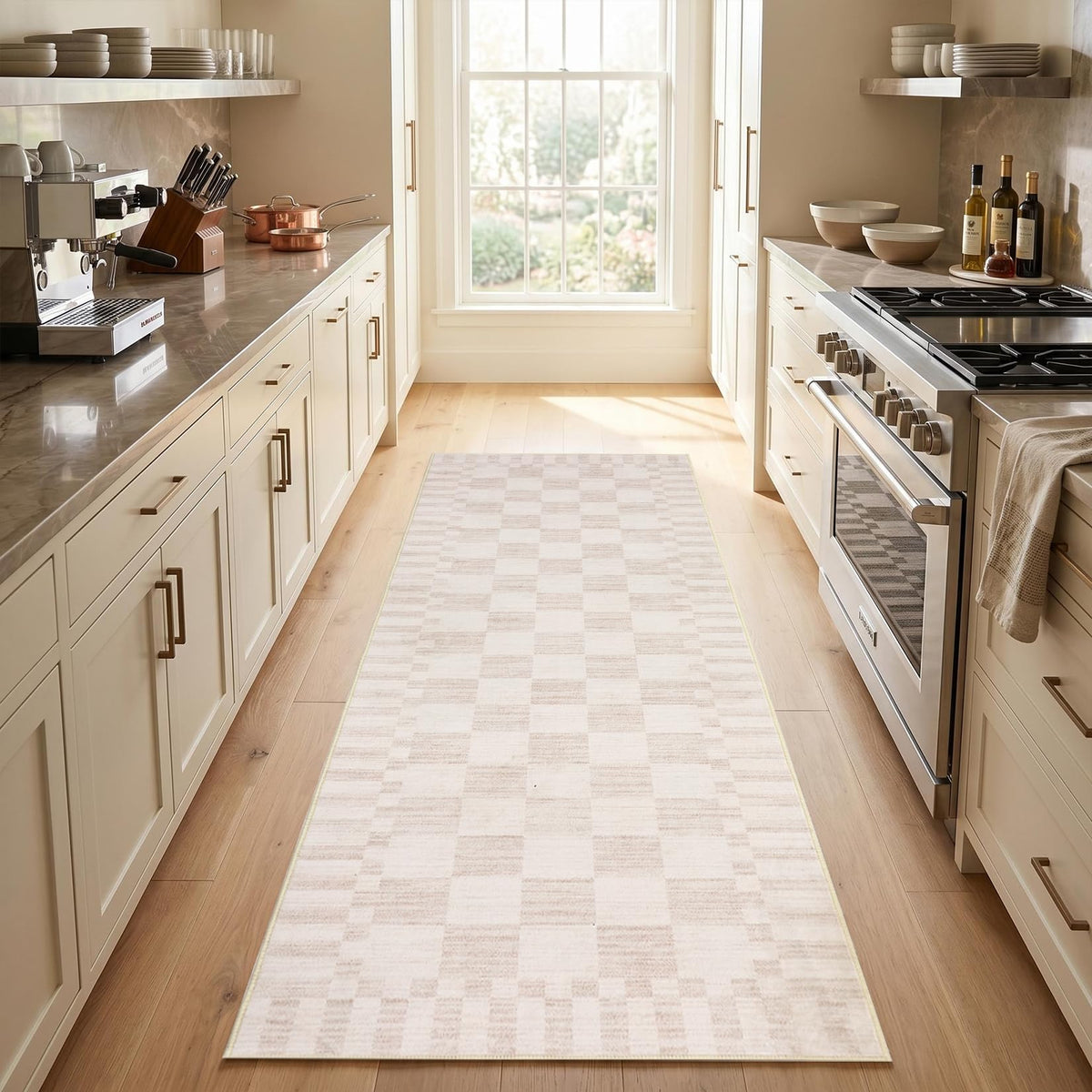 GarveeHome 2x6 Kitchen Runner Rug Non Slip Washable Runner Rug for Hallway