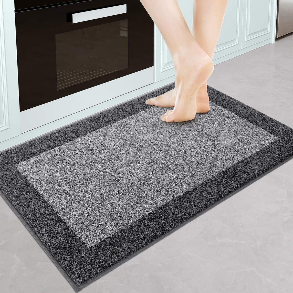Kitchen Rug 24" x 36", Throw Rug for Hallway, Bathroom, Door