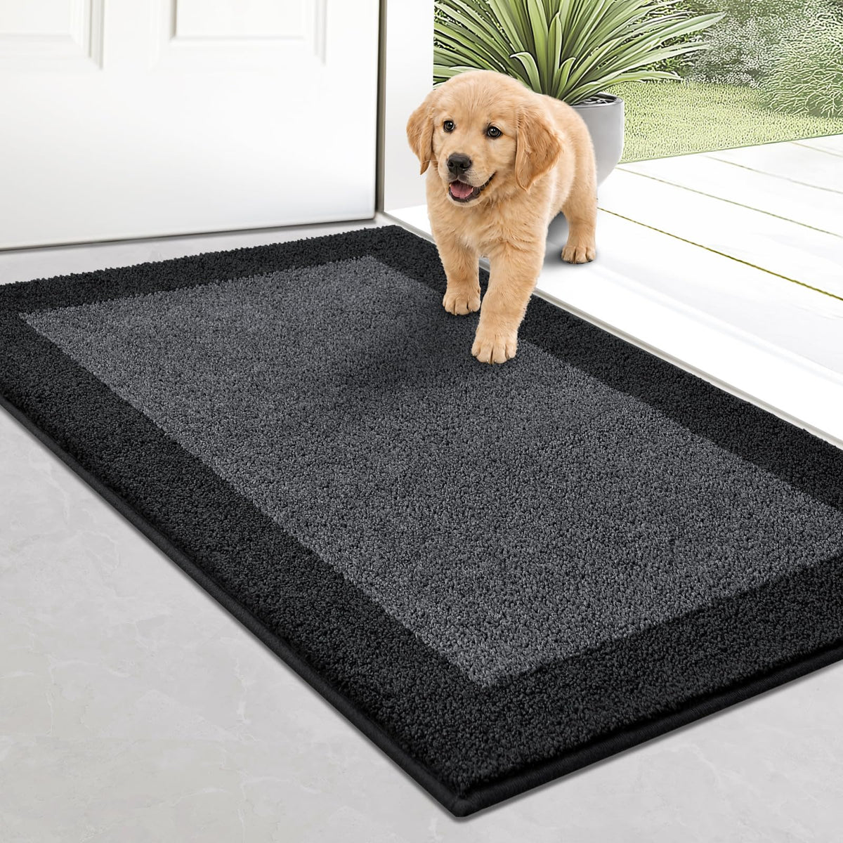 Kitchen Rug 24" x 36", Throw Rug for Hallway, Bathroom, Door