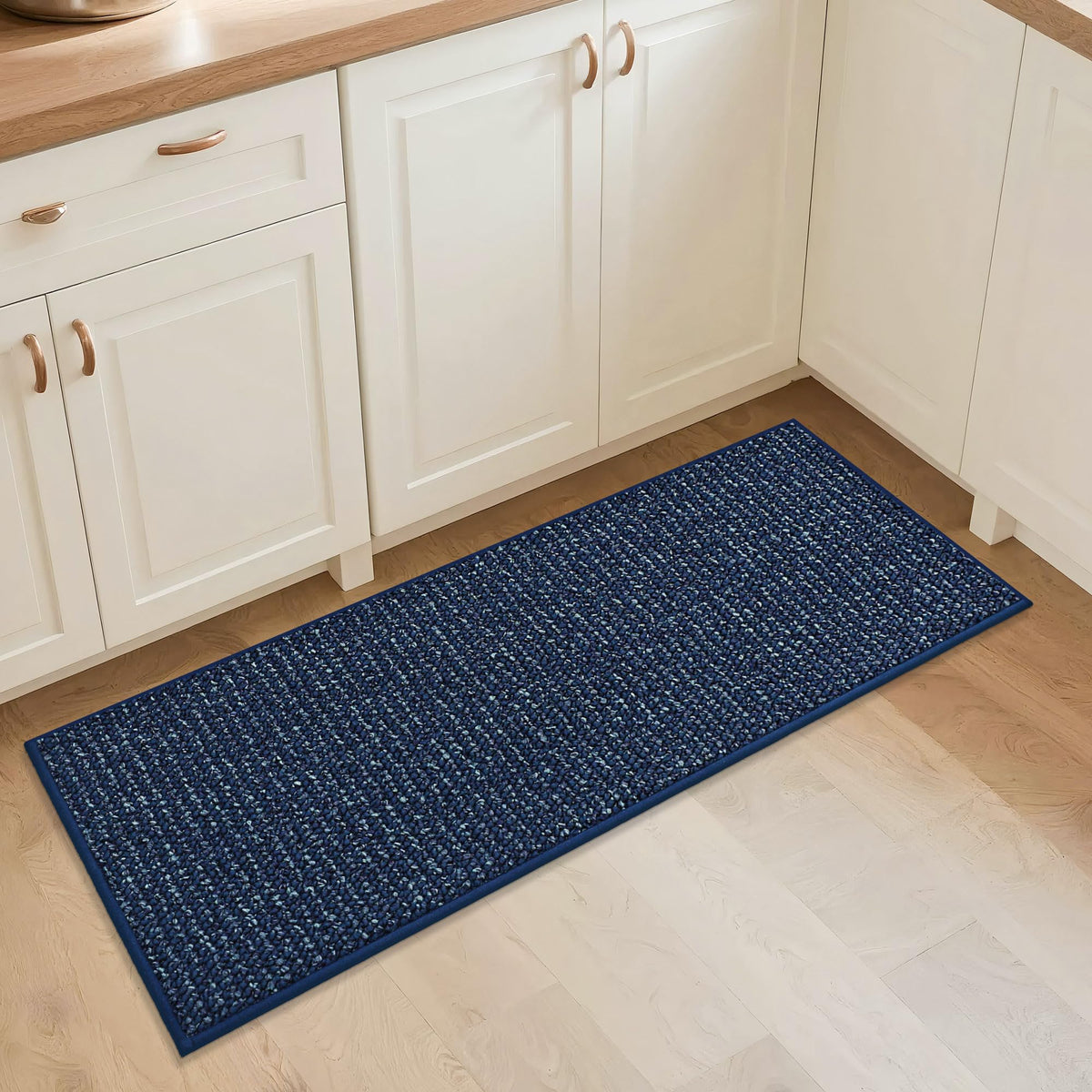 BEQHAUSE Kitchen Rugs 32"x48", Non-Slip Kitchen Mats for Floor, Taupe