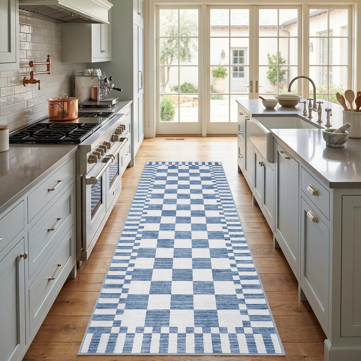 GarveeHome 2x6 Kitchen Runner Rug Non Slip Washable Runner Rug for Hallway