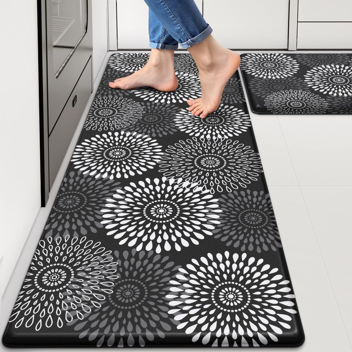LuxStep Kitchen Mats for Floor,Cushioned Rug Anti-Fatigue for Kitchen Decor