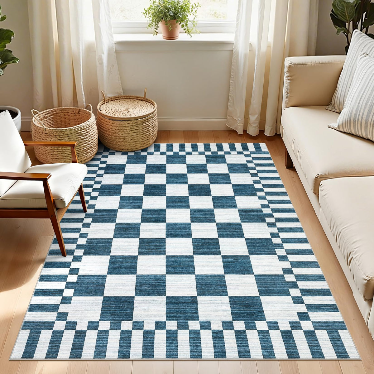 GarveeHome 2x6 Kitchen Runner Rug Non Slip Washable Runner Rug for Hallway