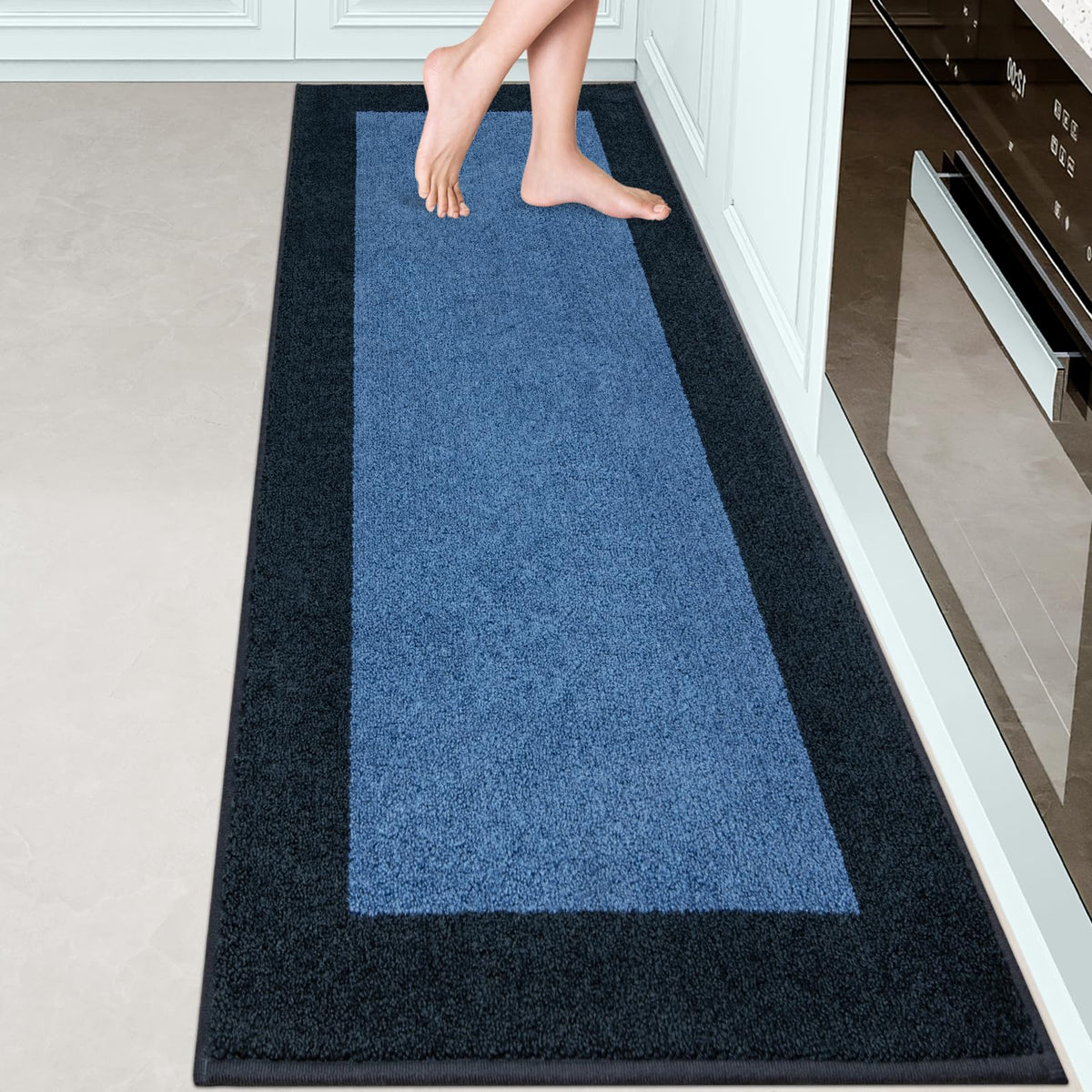 Kitchen Rug 24" x 36", Throw Rug for Hallway, Bathroom, Door