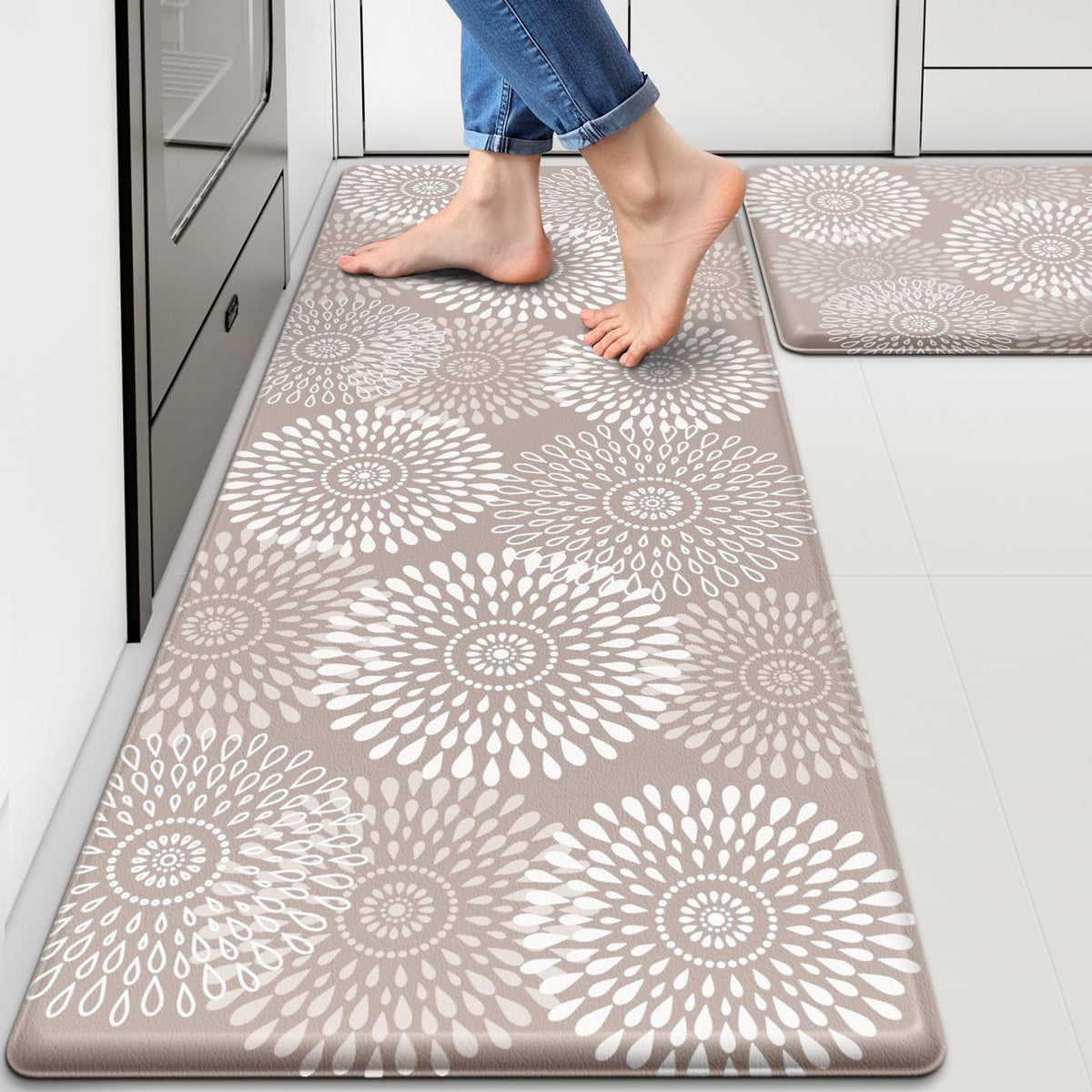 LuxStep Kitchen Mats for Floor,Cushioned Rug Anti-Fatigue for Kitchen Decor