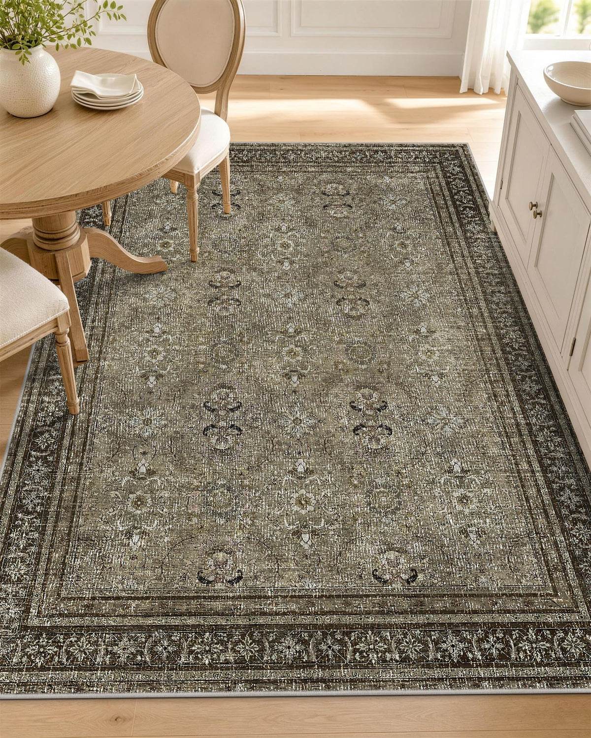 OLANLY 2x6 Washable Runner Rug, Soft Non Slip Carpet for Hallway Kitchen