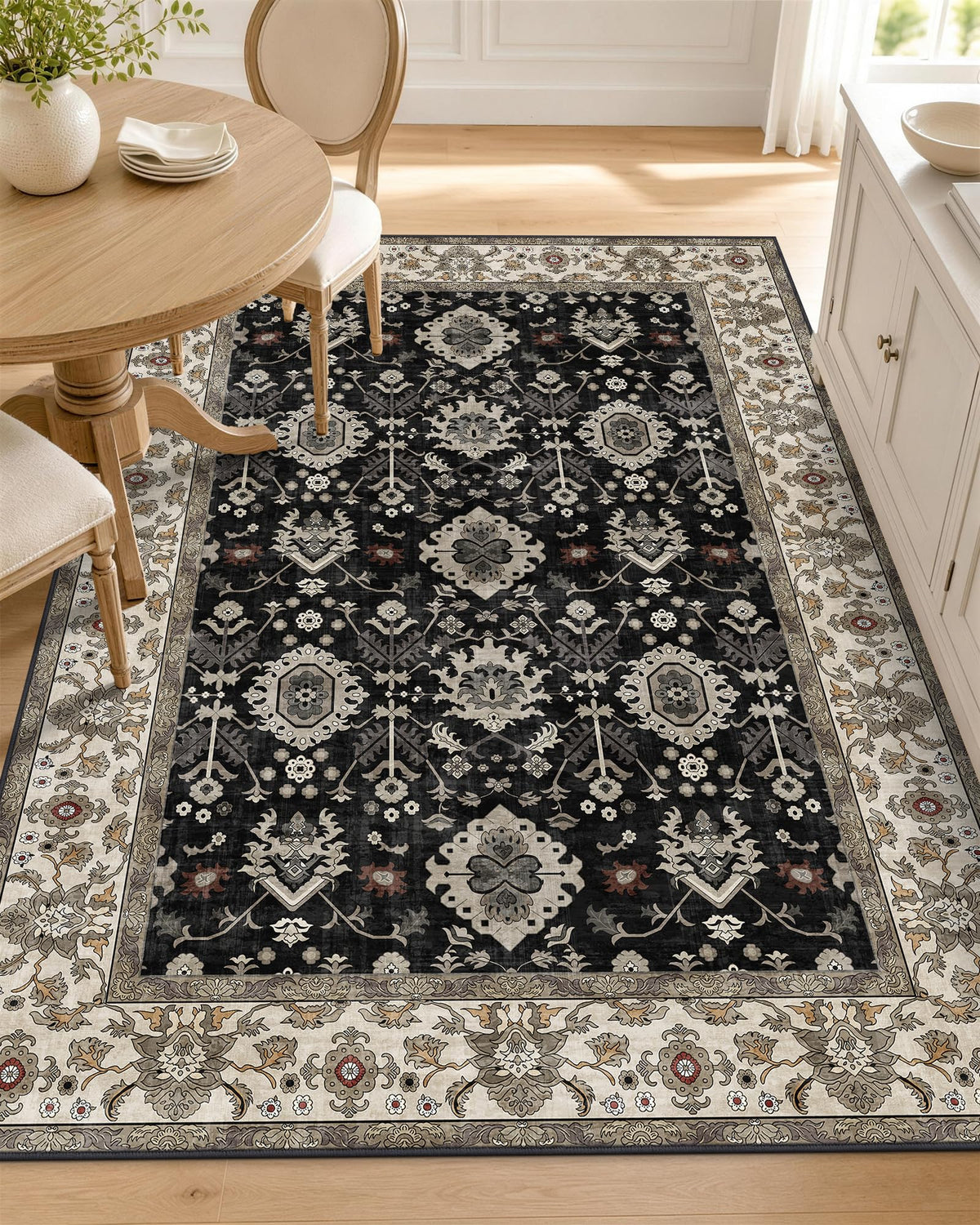 OLANLY 2x6 Washable Runner Rug, Soft Non Slip Carpet for Hallway Kitchen