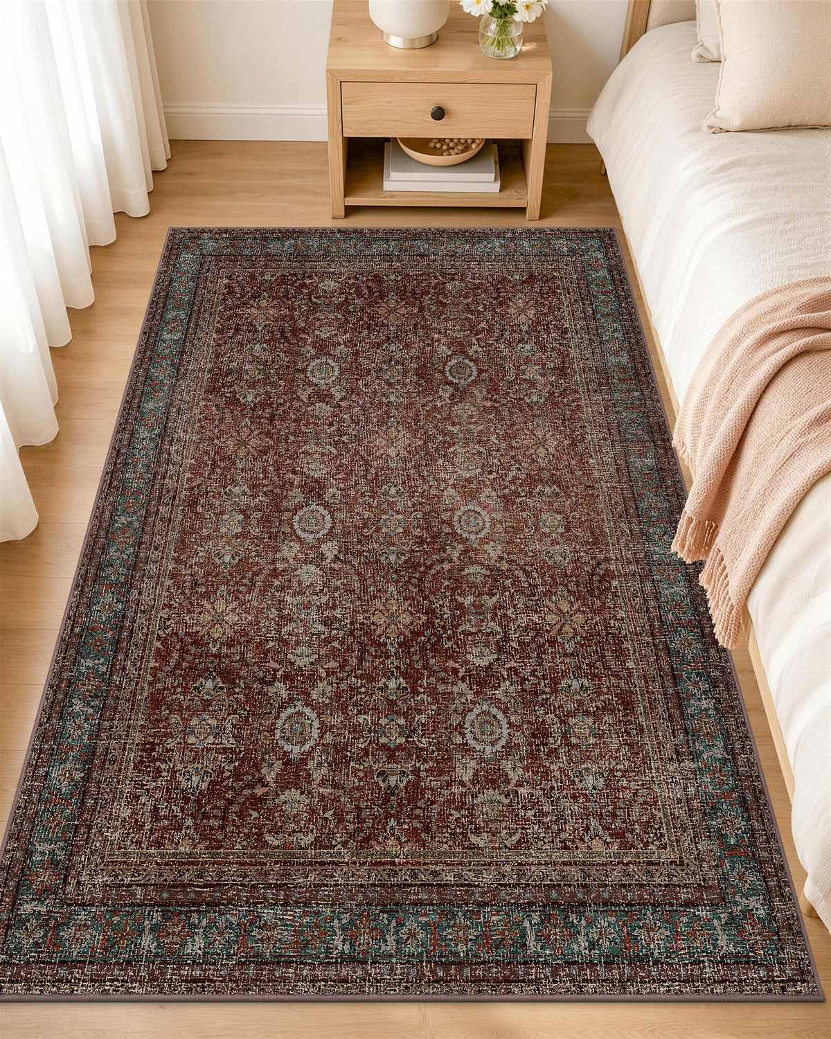 OLANLY 2x6 Washable Runner Rug, Soft Non Slip Carpet for Hallway Kitchen