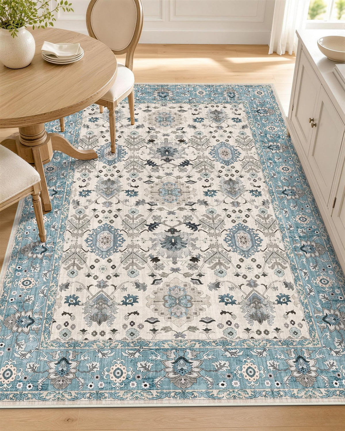 OLANLY 2x6 Washable Runner Rug, Soft Non Slip Carpet for Hallway Kitchen