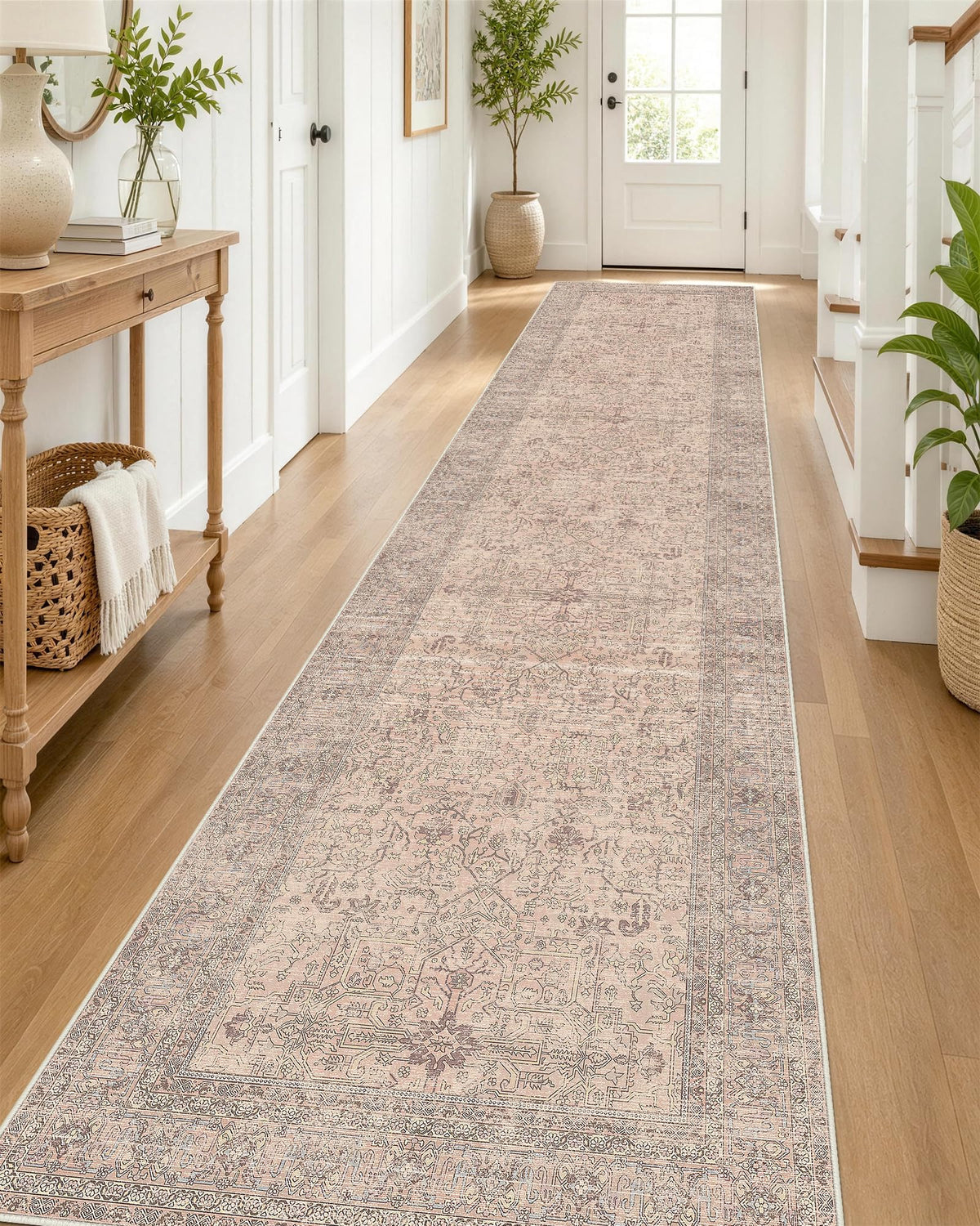 OLANLY 2x6 Washable Runner Rug, Soft Non Slip Carpet for Hallway Kitchen