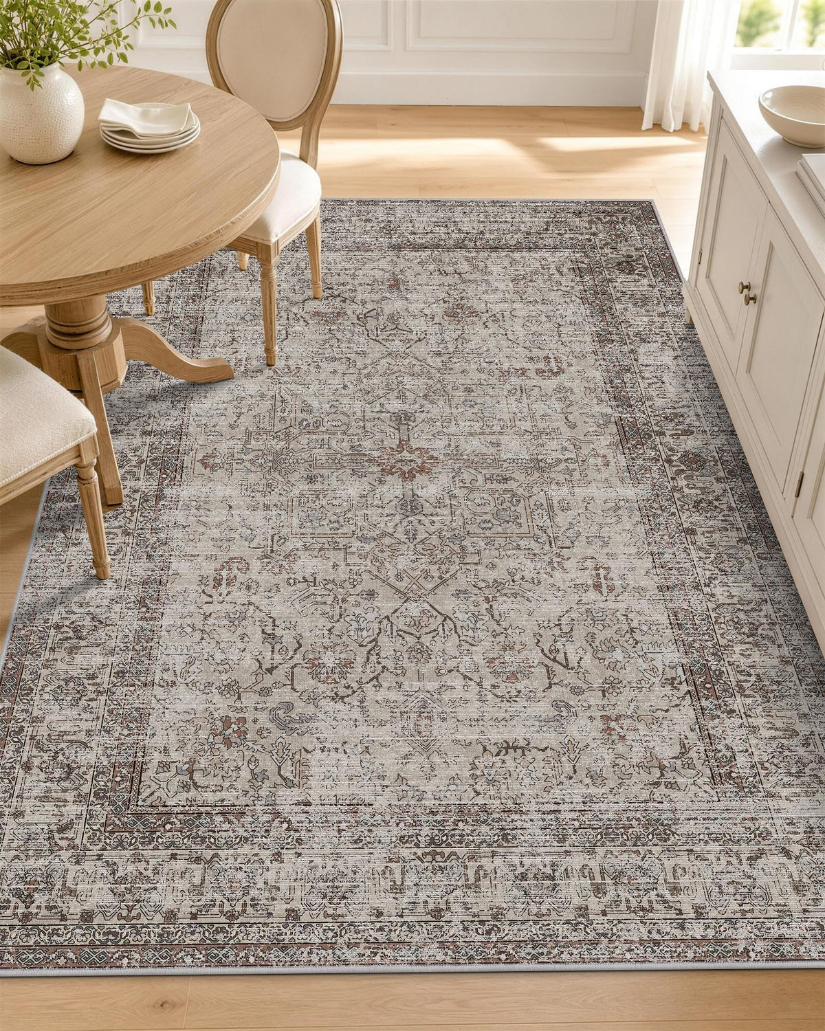 OLANLY 2x6 Washable Runner Rug, Soft Non Slip Carpet for Hallway Kitchen