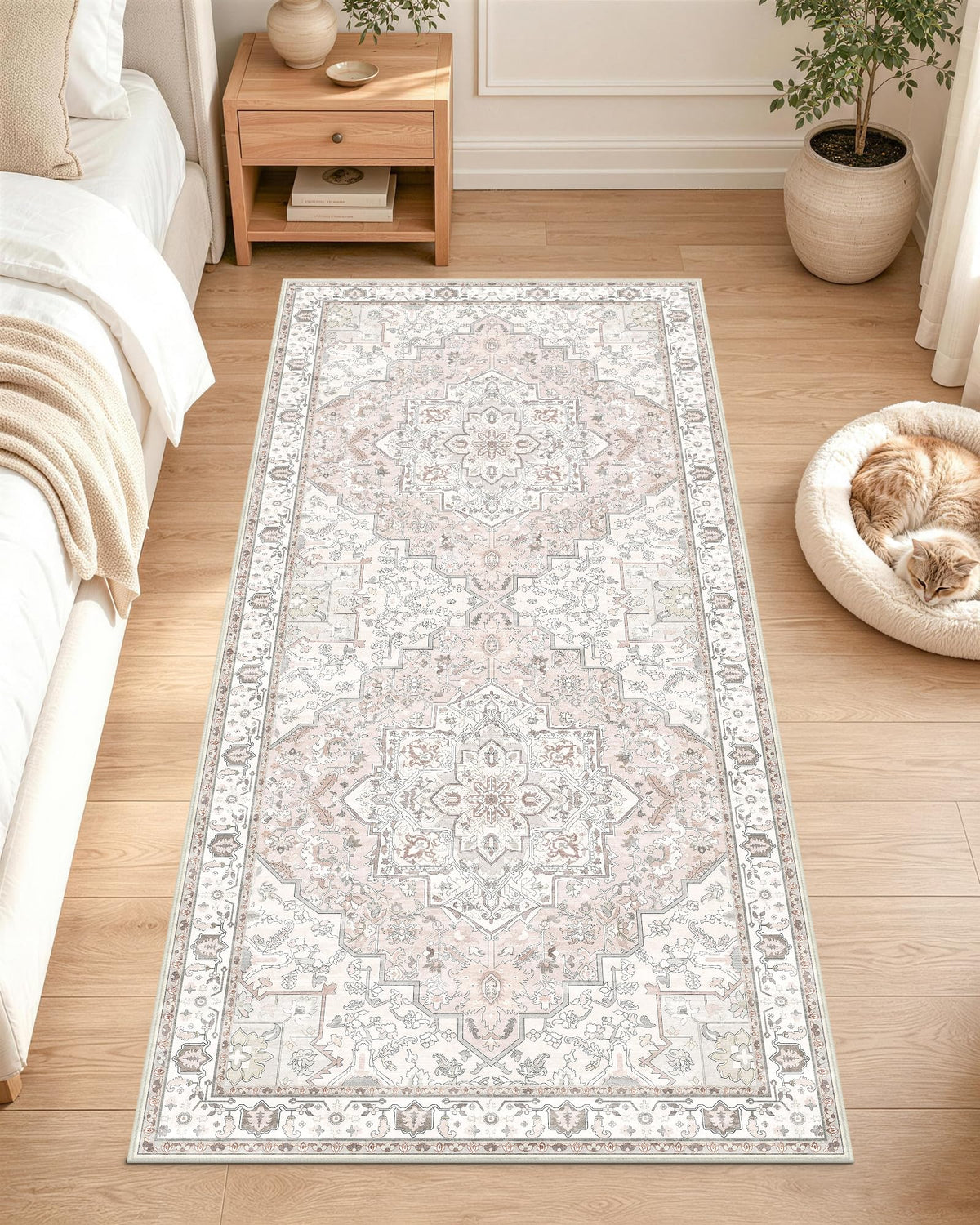 OLANLY 2x6 Washable Runner Rug, Soft Non Slip Carpet for Hallway Kitchen