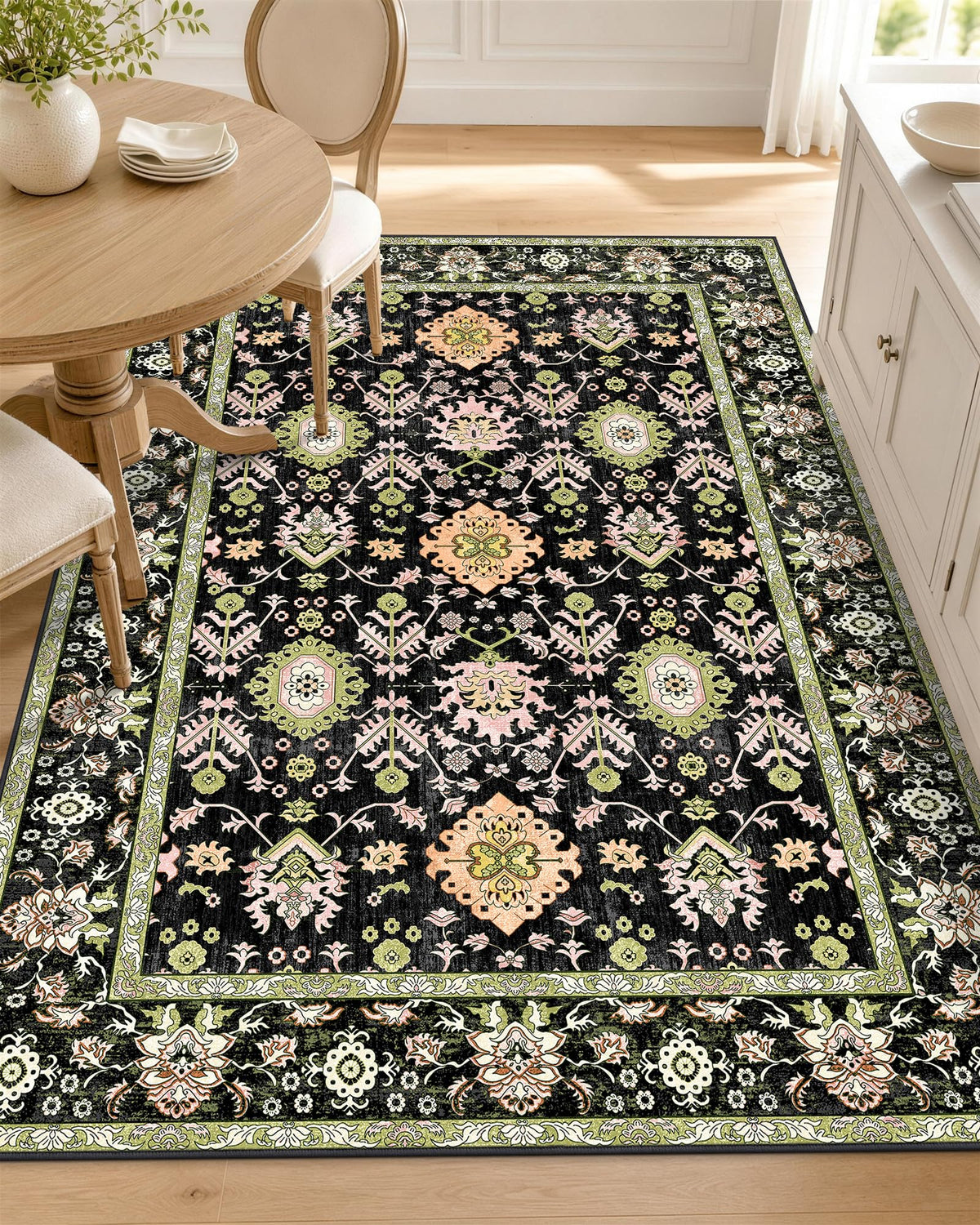 OLANLY 2x6 Washable Runner Rug, Soft Non Slip Carpet for Hallway Kitchen