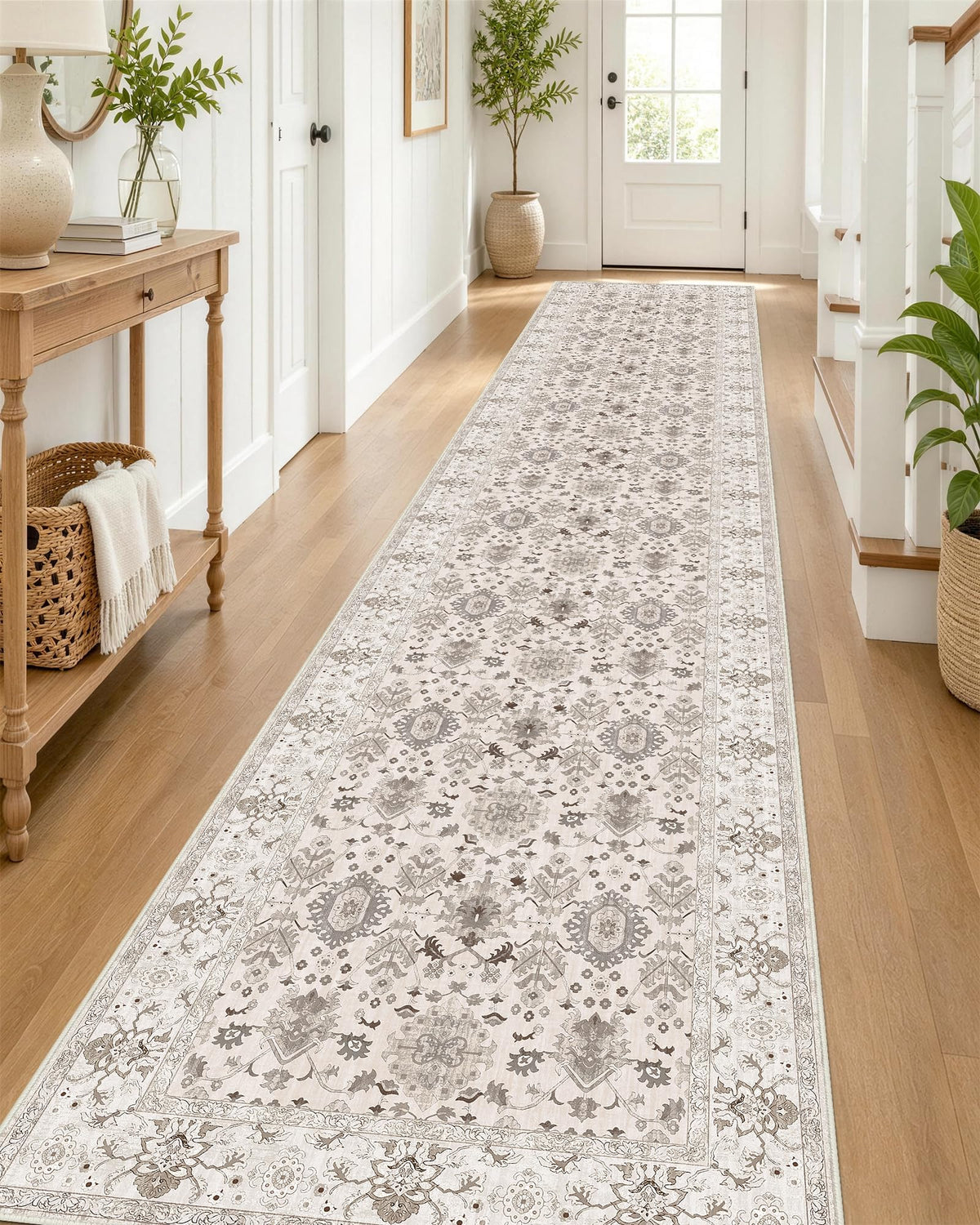 OLANLY 2x6 Washable Runner Rug, Soft Non Slip Carpet for Hallway Kitchen