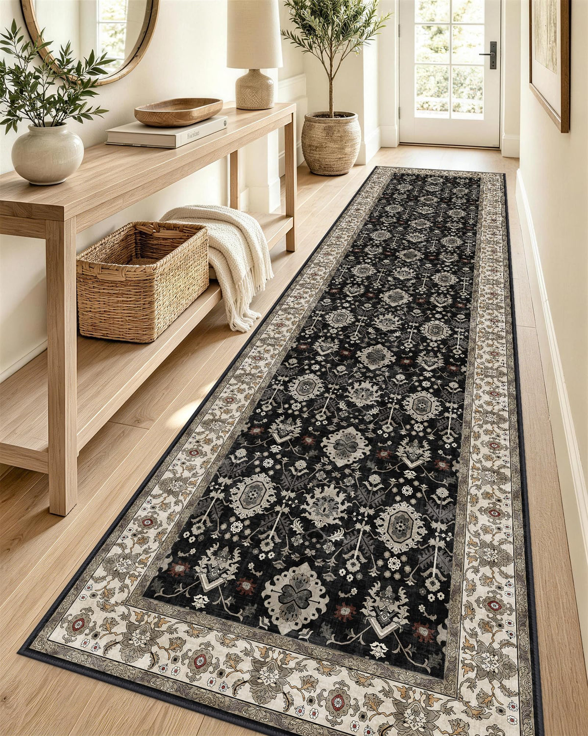 OLANLY 2x6 Washable Runner Rug, Soft Non Slip Carpet for Hallway Kitchen