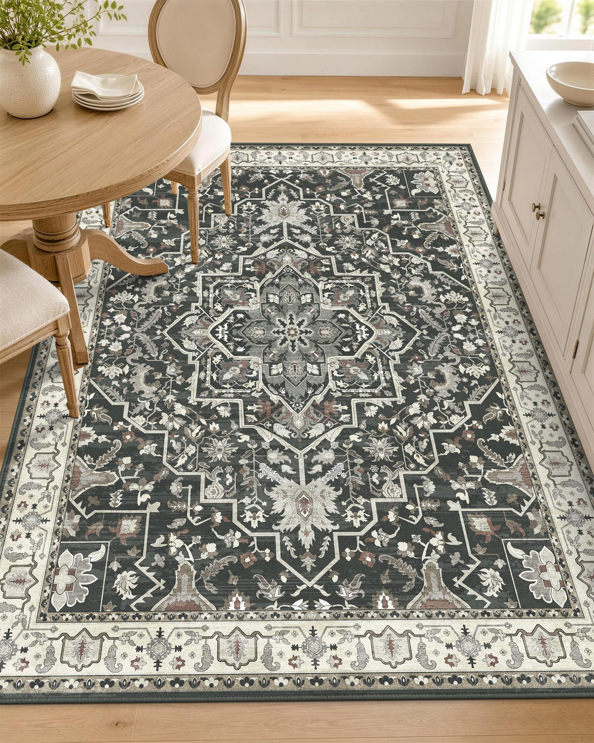 OLANLY 2x6 Washable Runner Rug, Soft Non Slip Carpet for Hallway Kitchen