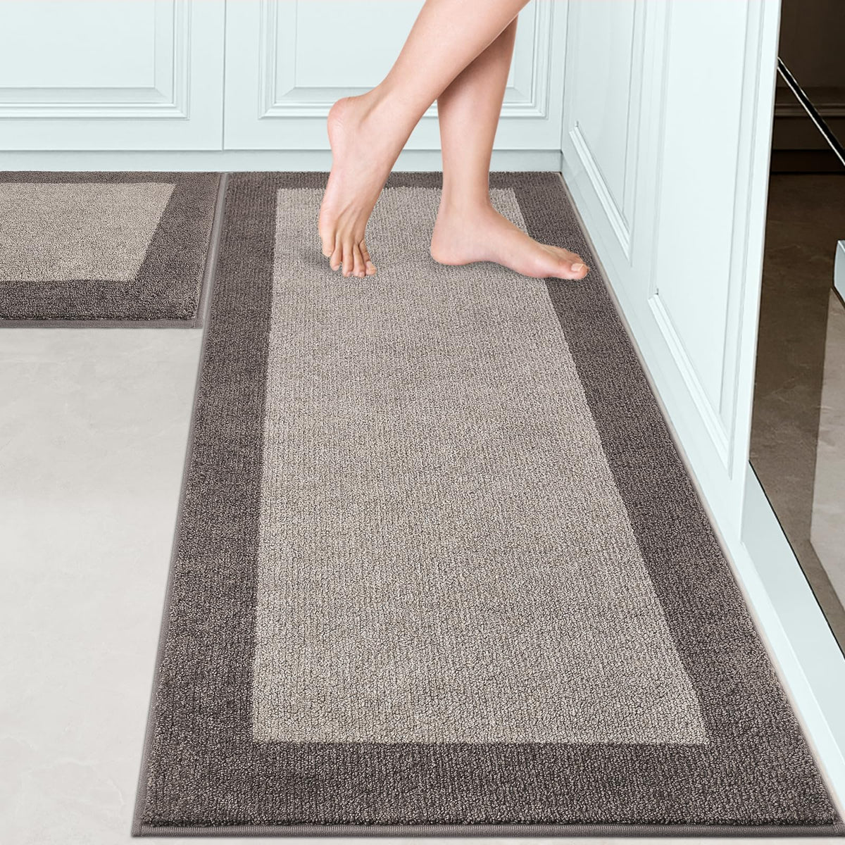 Kitchen Rug 24" x 36", Throw Rug for Hallway, Bathroom, Door