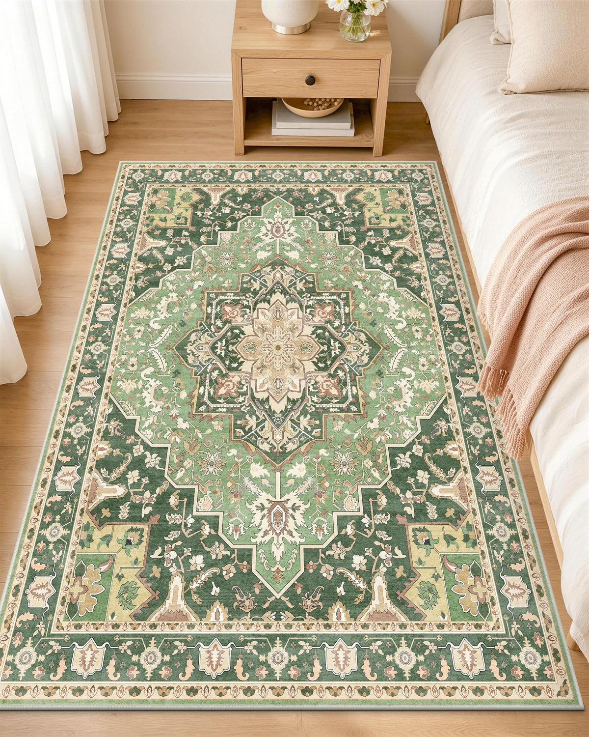 OLANLY 2x6 Washable Runner Rug, Soft Non Slip Carpet for Hallway Kitchen