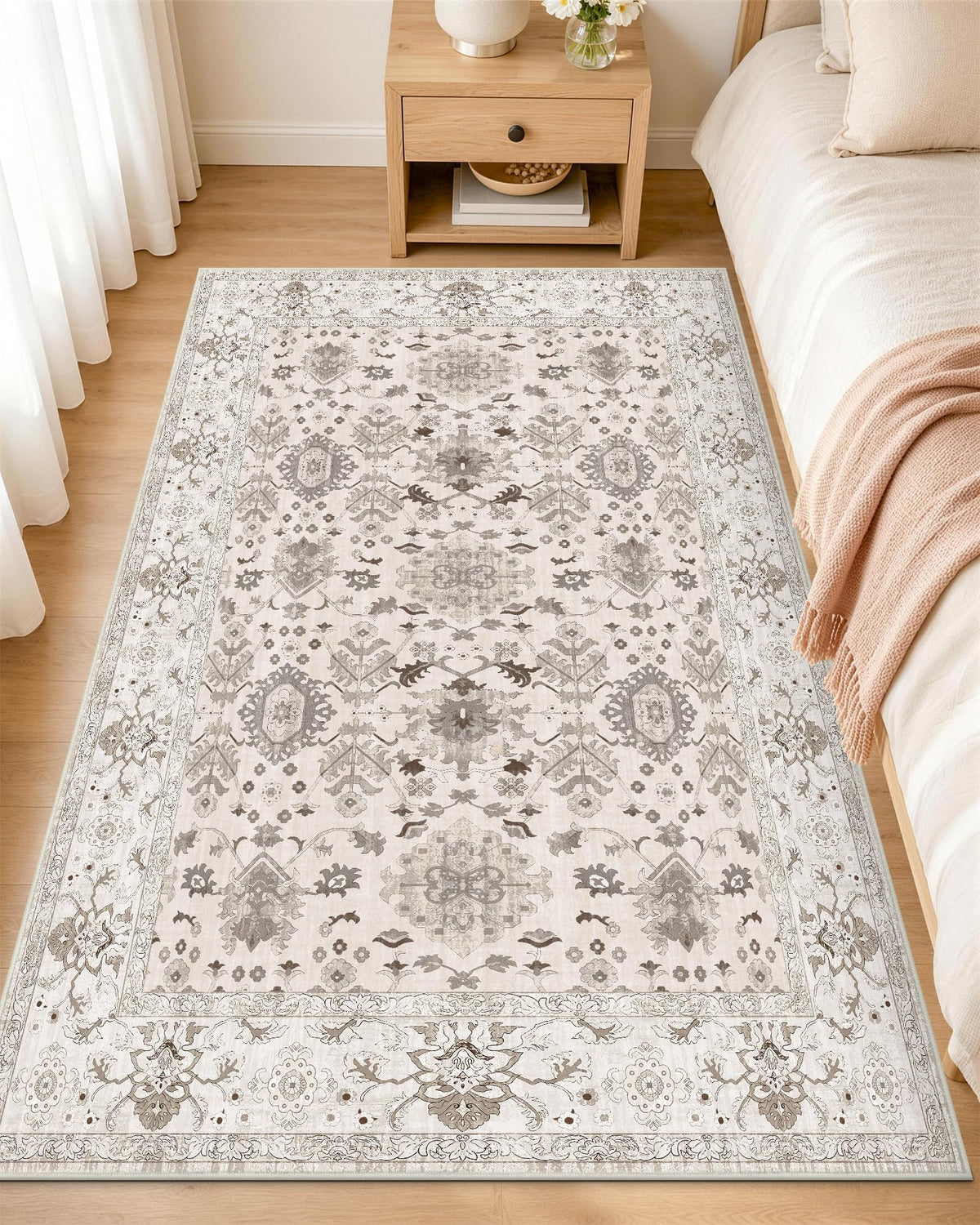 OLANLY 2x6 Washable Runner Rug, Soft Non Slip Carpet for Hallway Kitchen