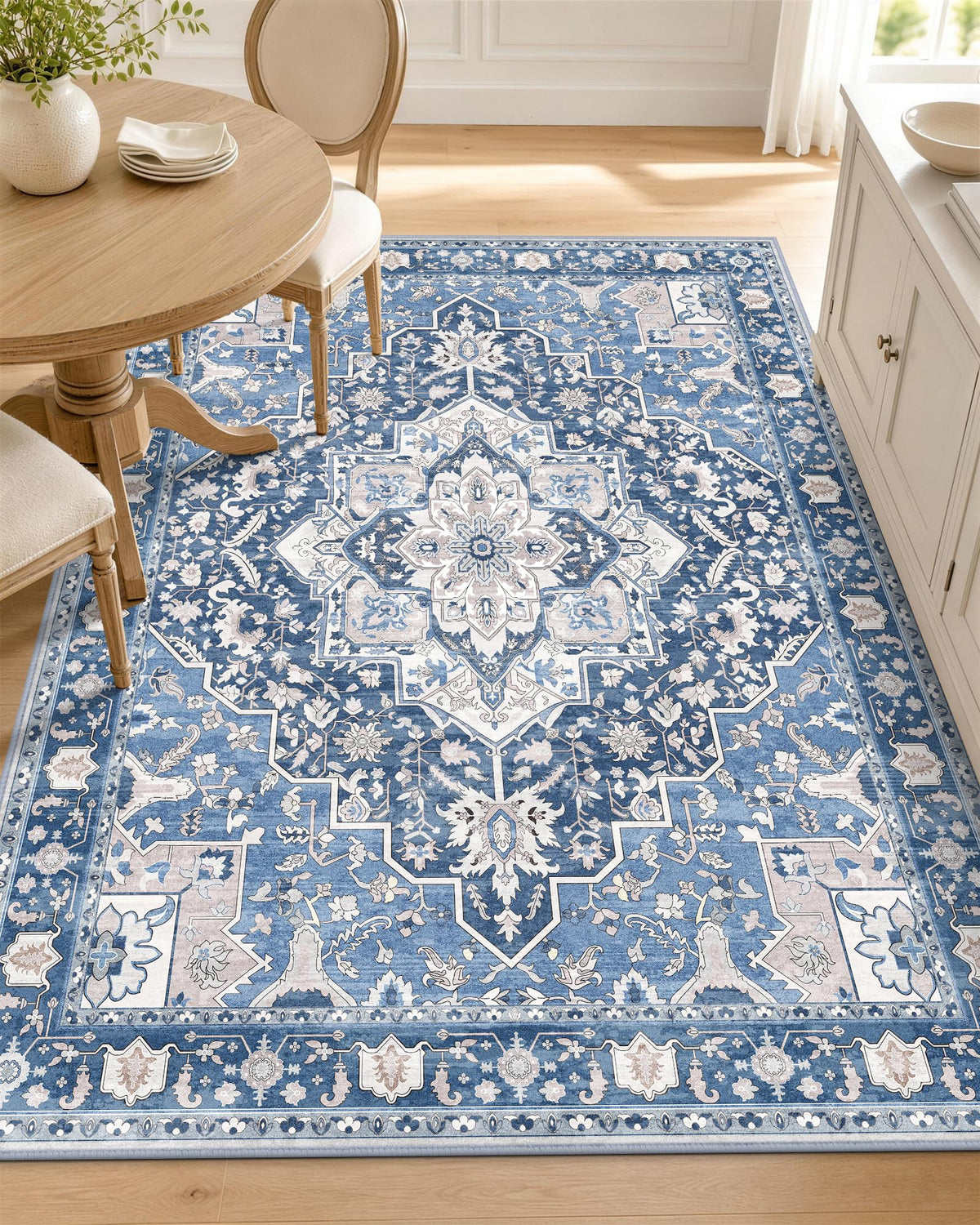 OLANLY 2x6 Washable Runner Rug, Soft Non Slip Carpet for Hallway Kitchen