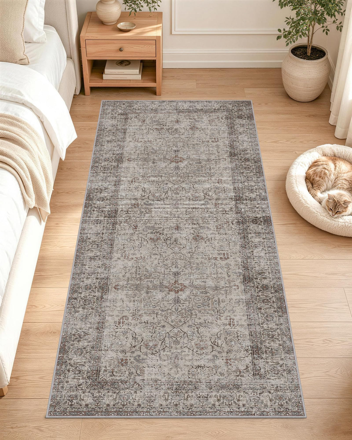 OLANLY 2x6 Washable Runner Rug, Soft Non Slip Carpet for Hallway Kitchen