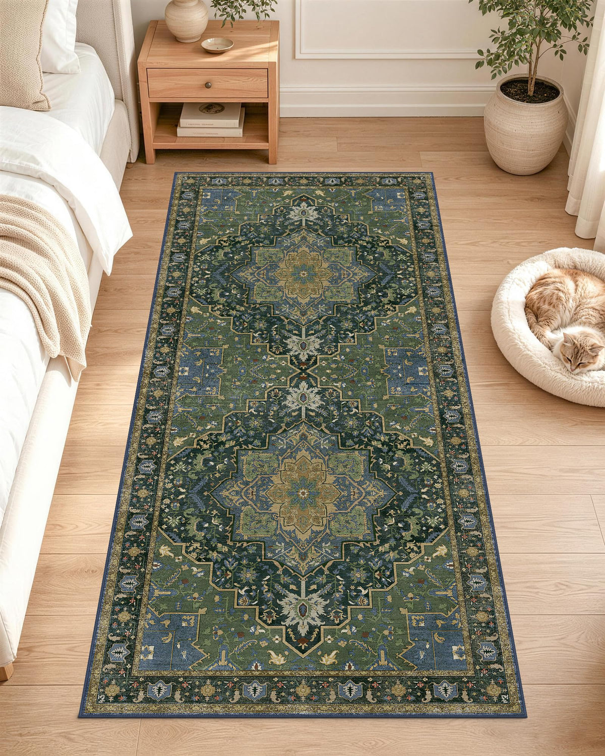 OLANLY 2x6 Washable Runner Rug, Soft Non Slip Carpet for Hallway Kitchen