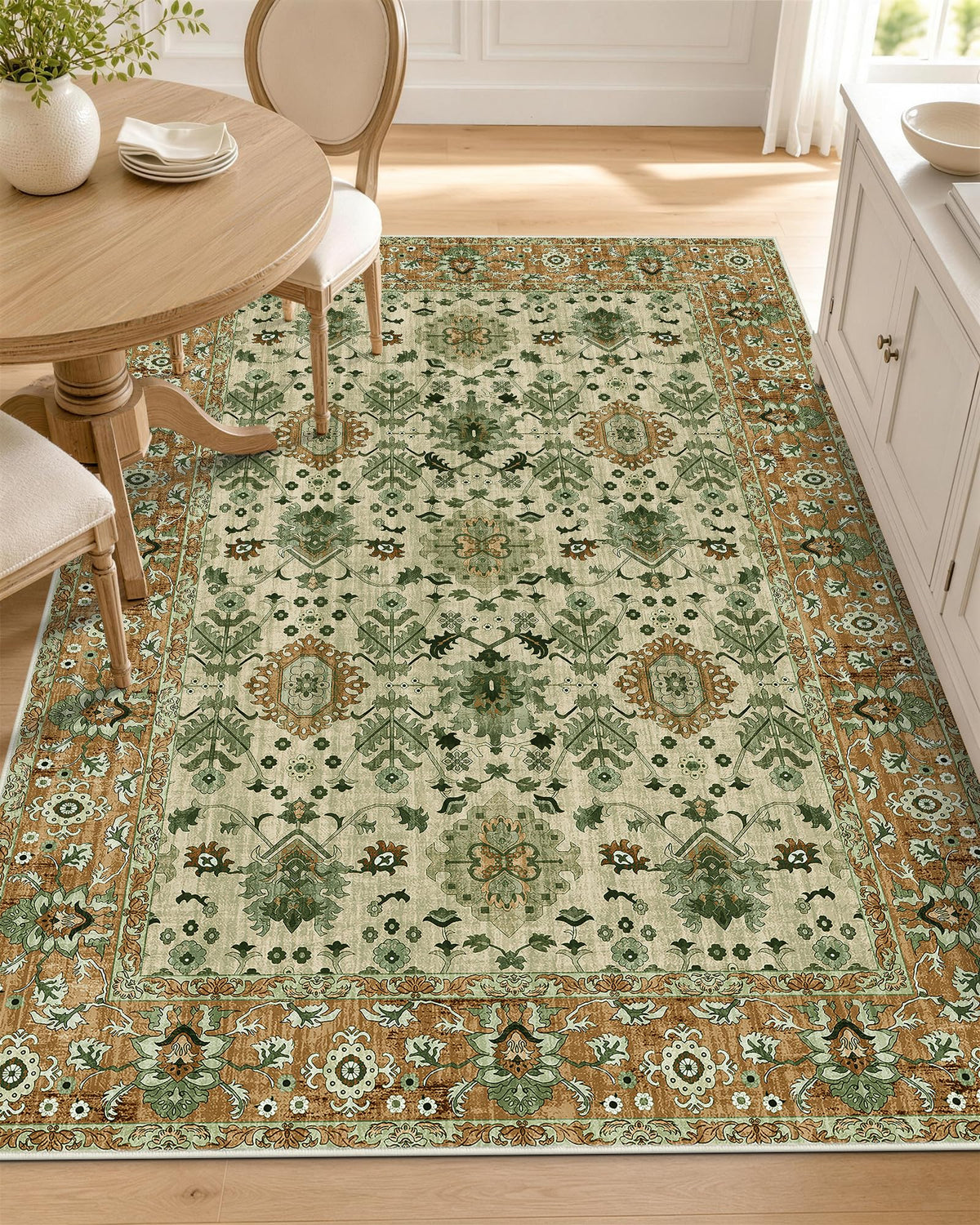 OLANLY 2x6 Washable Runner Rug, Soft Non Slip Carpet for Hallway Kitchen