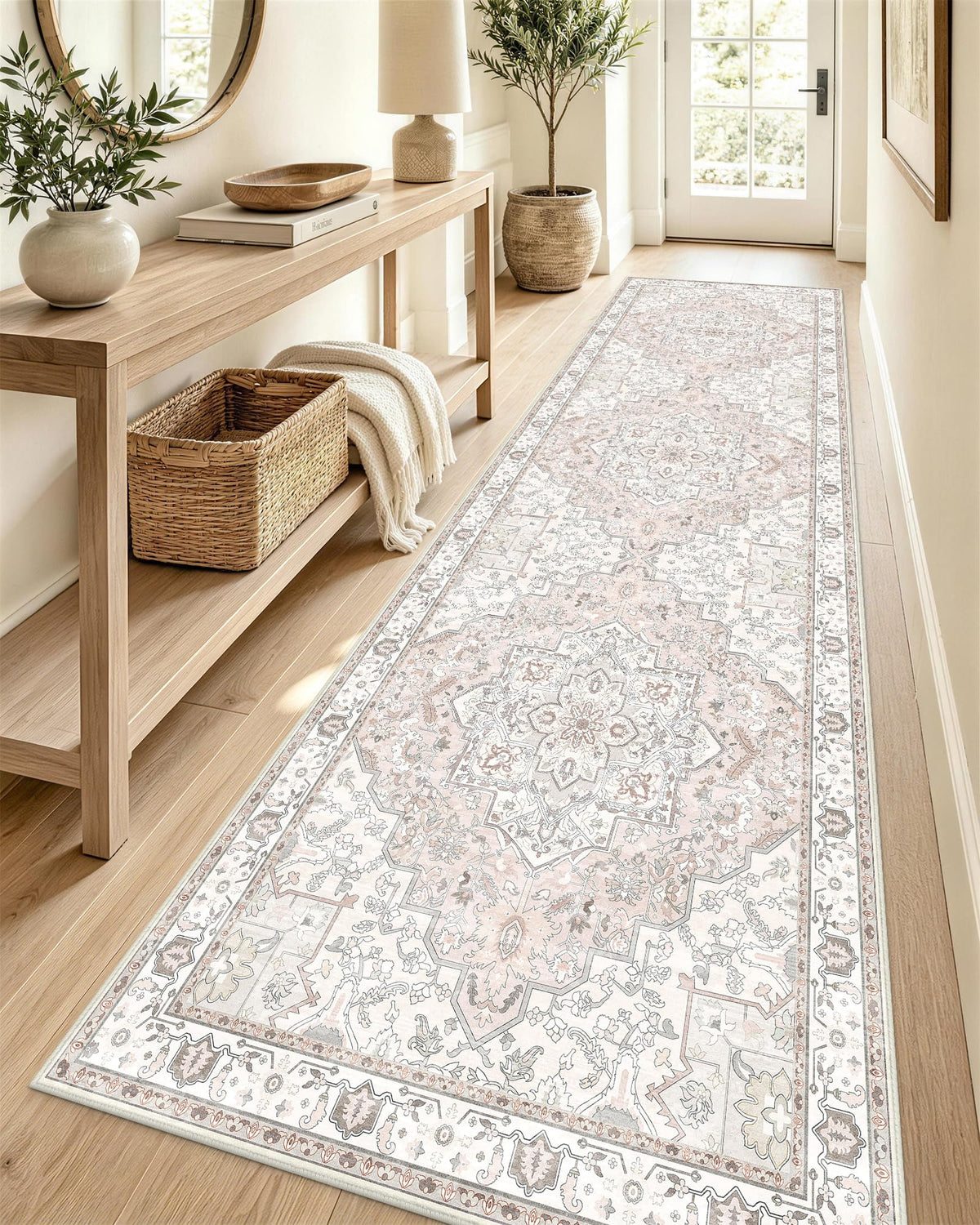 OLANLY 2x6 Washable Runner Rug, Soft Non Slip Carpet for Hallway Kitchen