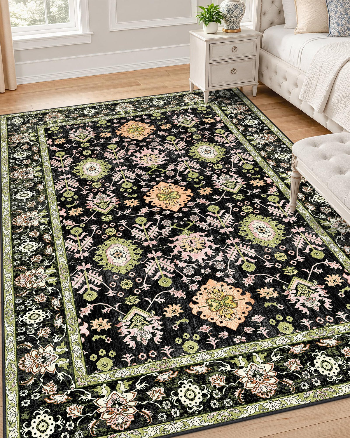 OLANLY 2x6 Washable Runner Rug, Soft Non Slip Carpet for Hallway Kitchen