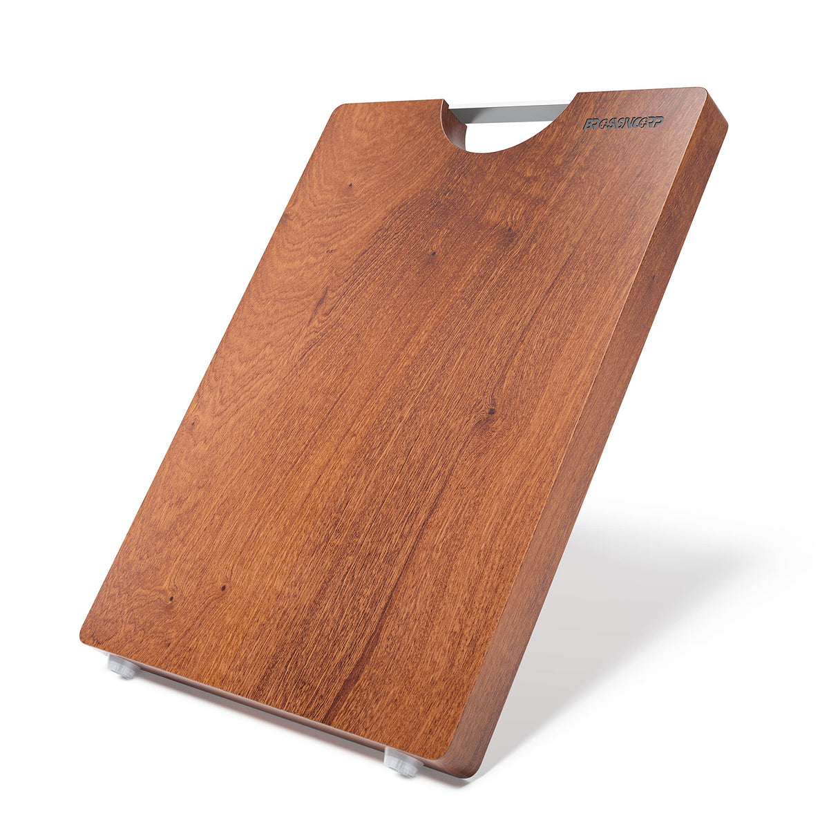 Brosisincorp Sapele Wood Cutting Board One Piece No Glue 14.96"L*11.02"W