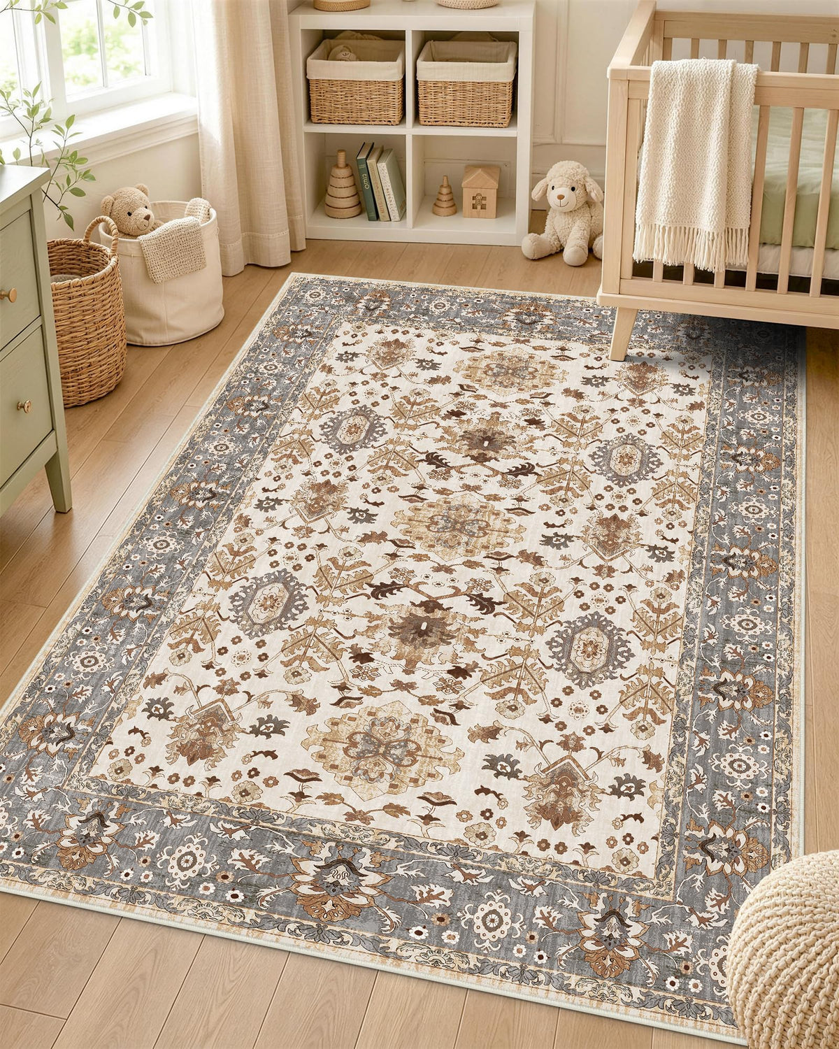 OLANLY 2x6 Washable Runner Rug, Soft Non Slip Carpet for Hallway Kitchen